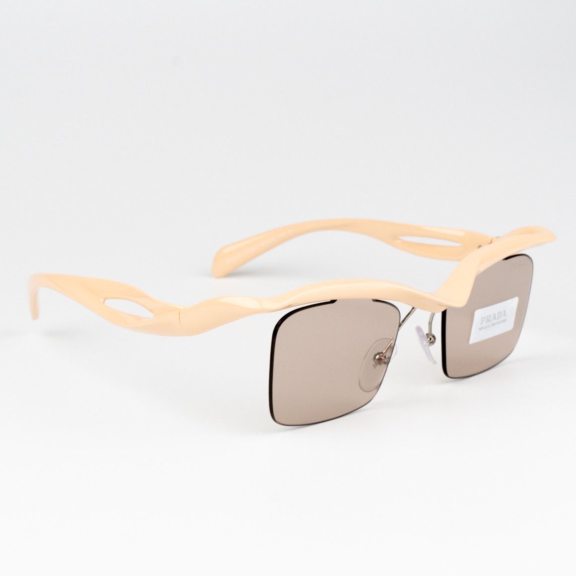 Prada NEW Prada PRA15S 18Q4I2 Rectangle Unisex Sunglasses 0PR A15S Size ONE SIZE - 11 Thumbnail