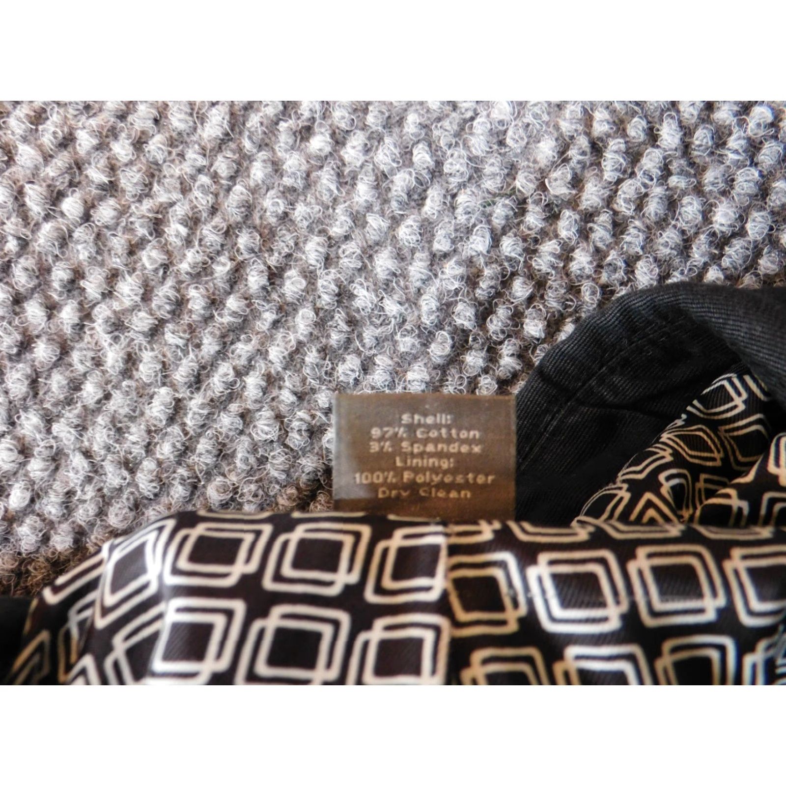 Ann Taylor Ann Taylor Black Womens Blazer Jacket 6 Button Classic Casual Stretch Cotton Knit Mid-Length Long Sleeve Size M / US 6-8 / IT 42-44 - 6 Thumbnail