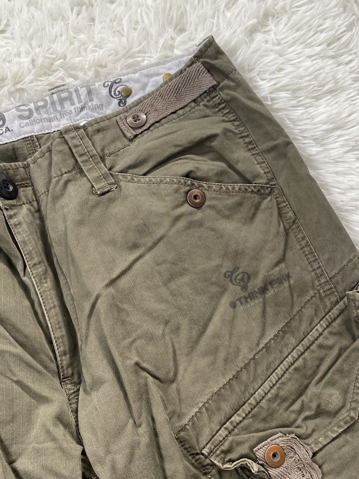 Japanese Brand 🔥FİNAL DROP❗️Yosemite CA X Think Pink Cargo Pant multipocket Size US 34 / EU 50 - 11 Thumbnail