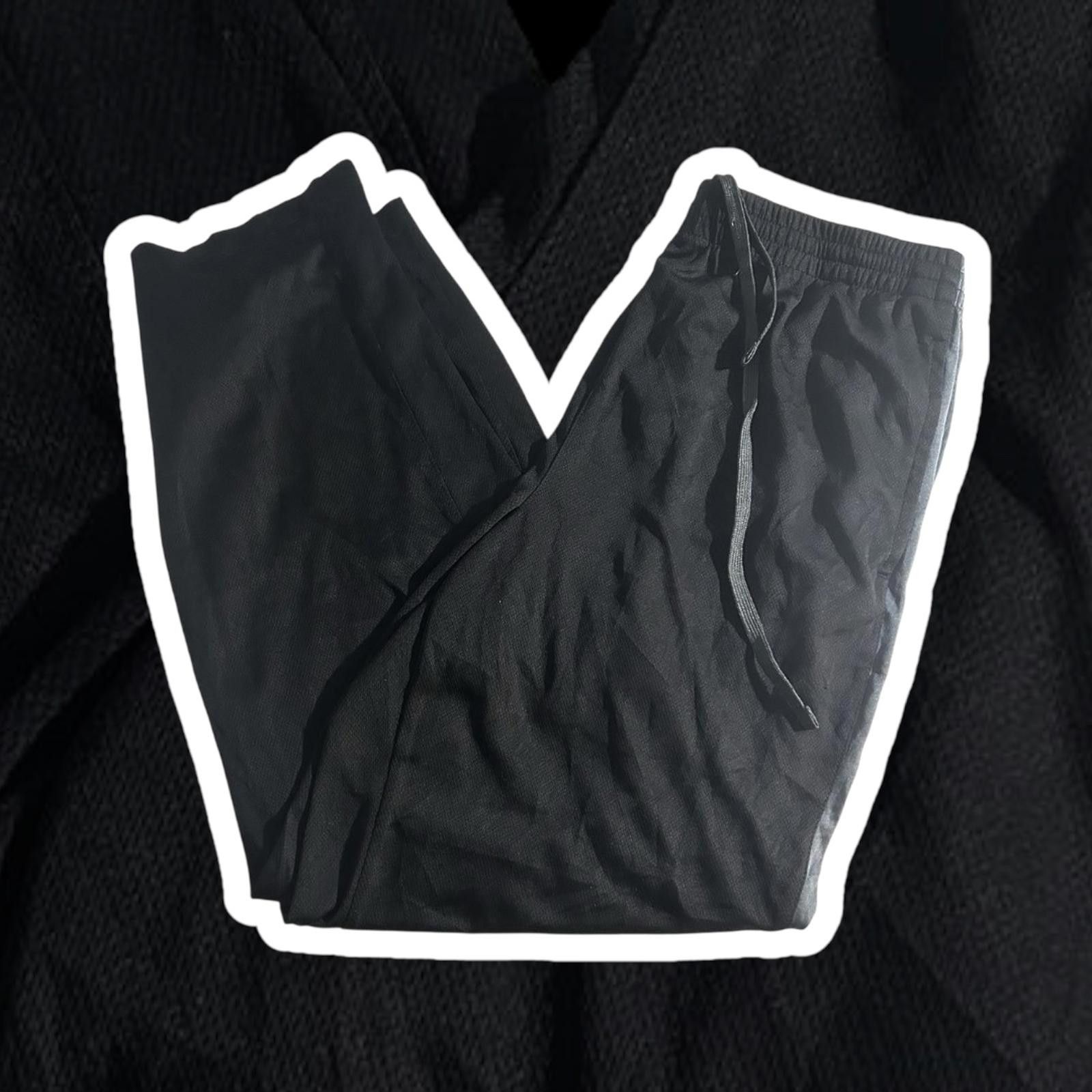 Designer Stylish Black Athletic Pants by ZL Size US 34 / EU 50 - 1 Thumbnail