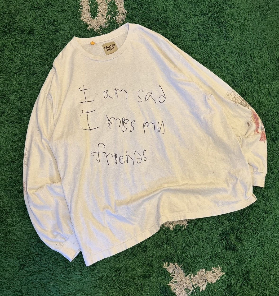 Gallery Dept. Gallery Dept. “I Miss My Friends” Tee Size US XL / EU 56 / 4 - 2 Thumbnail