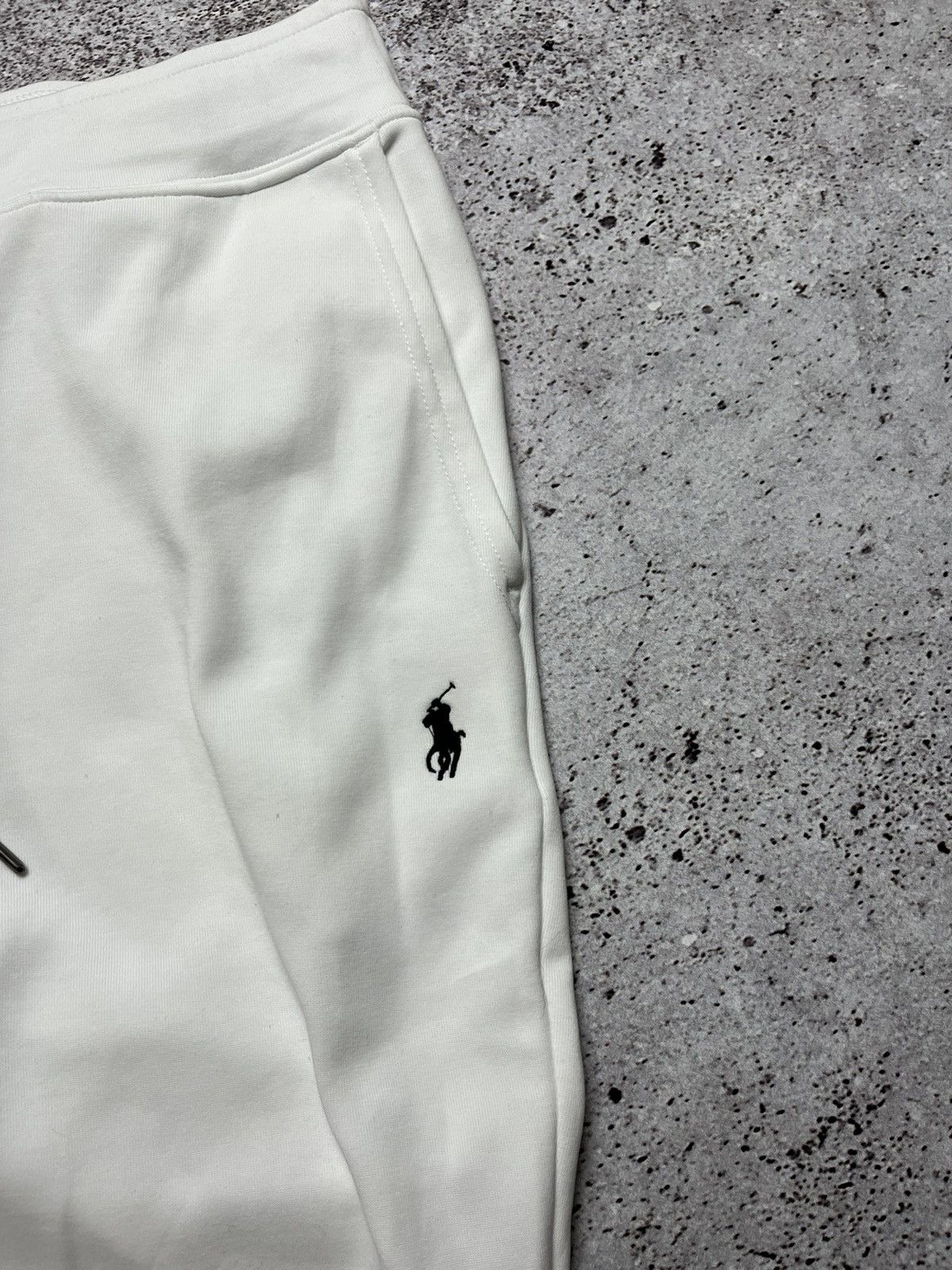 Polo Ralph Lauren × Vintage 🏇Vintage Polo Ralph Laurent Sweatpants White Colour Size US 32 / EU 48 - 2 Thumbnail
