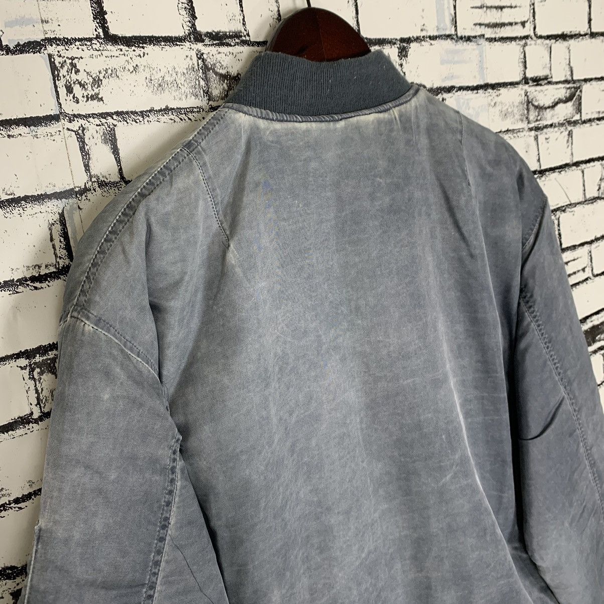 Japanese Brand Suntory Coffee Boss Bomber Jacket Suntory Flight Jacket Size US L / EU 52-54 / 3 - 10 Thumbnail
