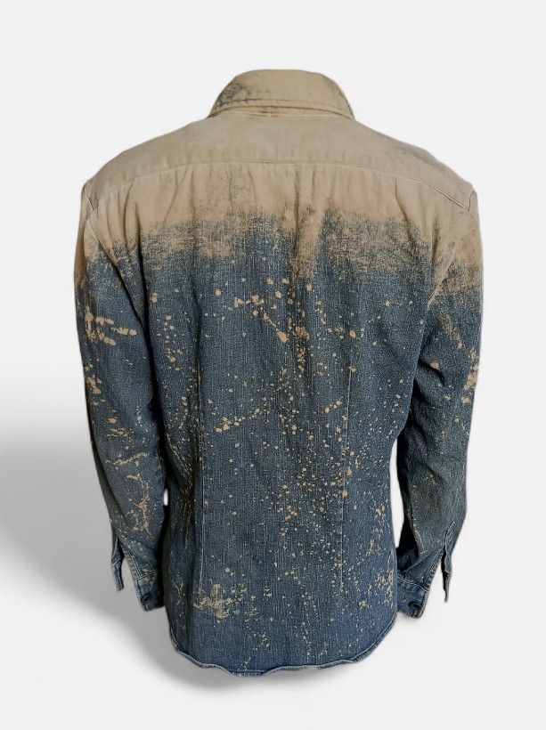 14th Addiction Tornadomart rusty denim shirt Size US S / EU 44-46 / 1 - 2 Thumbnail