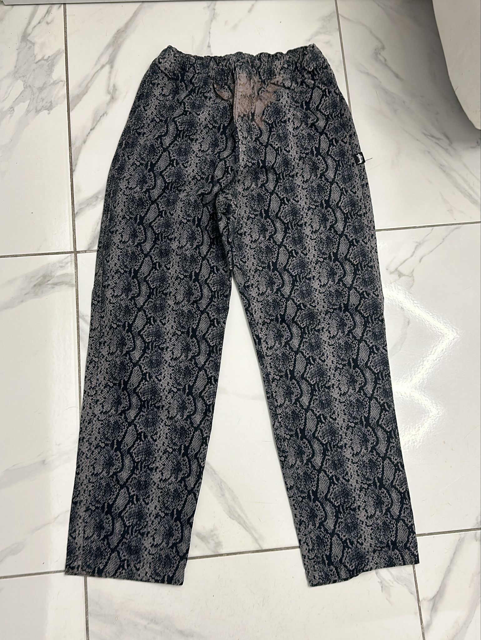 stussy python beach pants