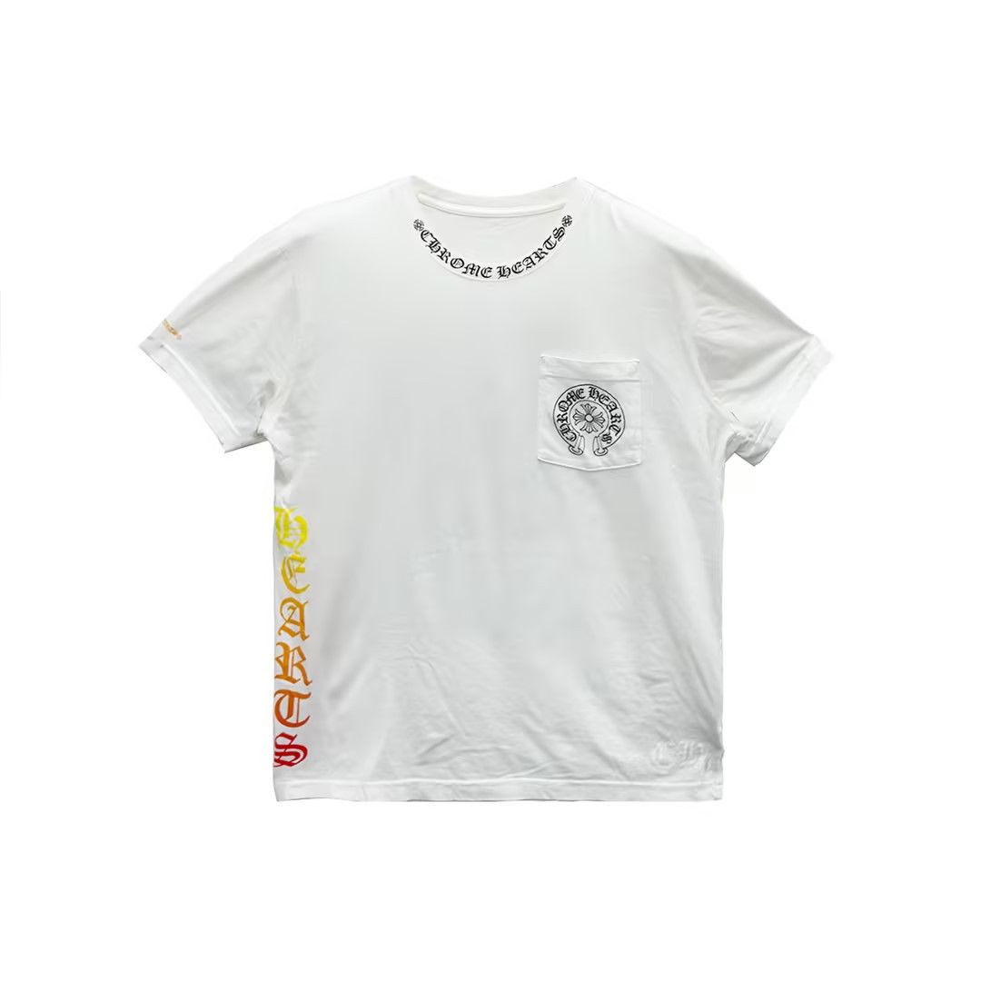 Chrome Hearts Chrome Hearts Gradient Script Logo Short Sleeve Tee Size US L / EU 52-54 / 3 - 1 Thumbnail