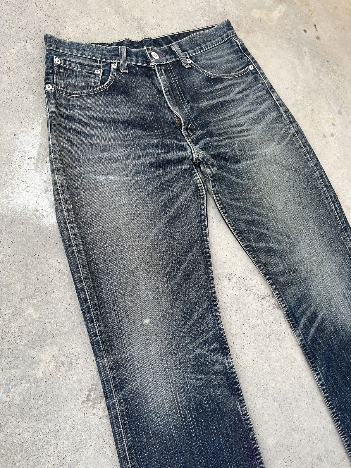 Levi's × Levi's Vintage Clothing × Vintage Levi’s 507 Vintage Y2K Faded Blue Denim Jeans Size US 32 / EU 48 - 5 Thumbnail
