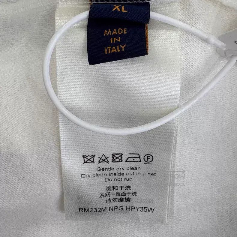 Louis Vuitton Louis Vuitton Gradient Beaded Letter Logo Short Sleeve Size US XL / EU 56 / 4 - 4 Thumbnail