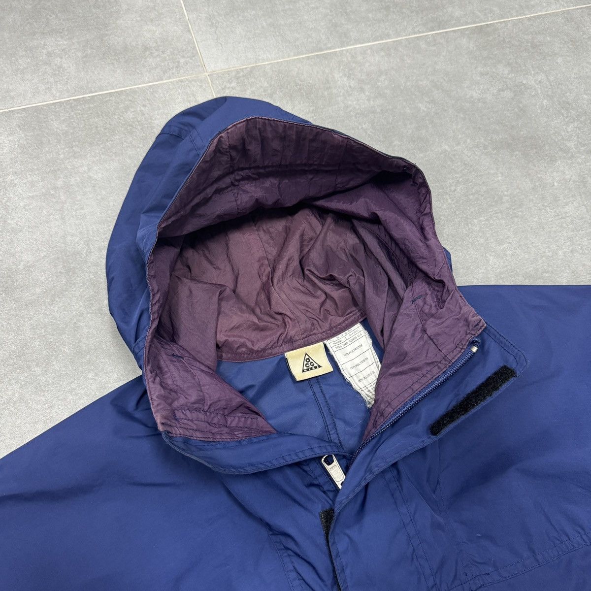 Nike ACG Vintage Nike ACG Spell Out Swoosh F.I.T. Windbreaker Jacket Size US M / EU 48-50 / 2 - 14 Thumbnail