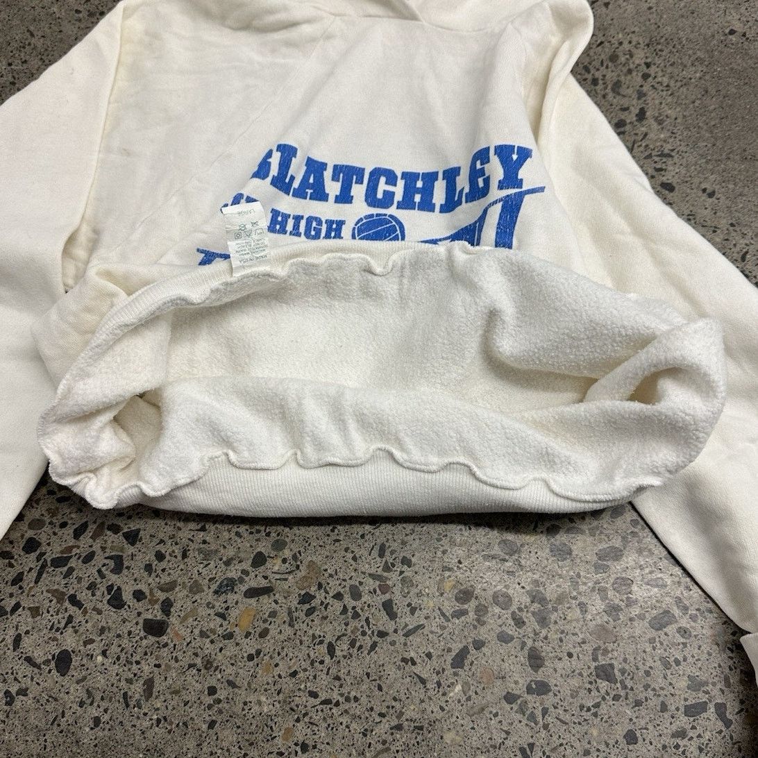 Vintage Vintage 60s 70s Raglan Overlock Stitch Hoodie Large Size US L / EU 52-54 / 3 - 3 Thumbnail