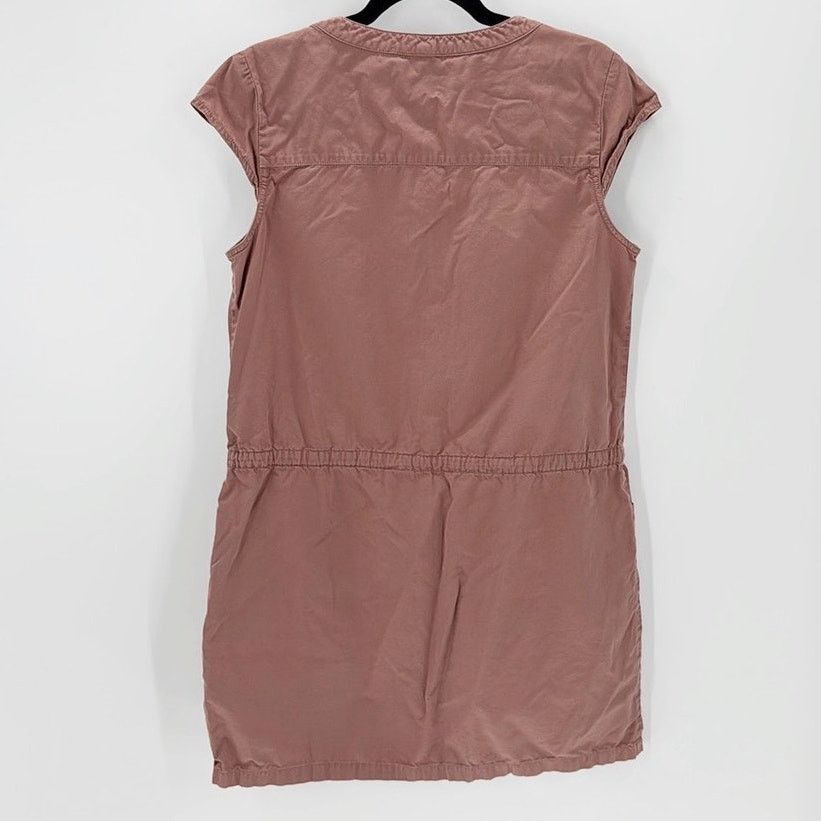 J.Crew J. Crew sheath shirt tie waist Dress size 12 mauve Pockets Size XL / US 12-14 / IT 48-50 - 2 Thumbnail