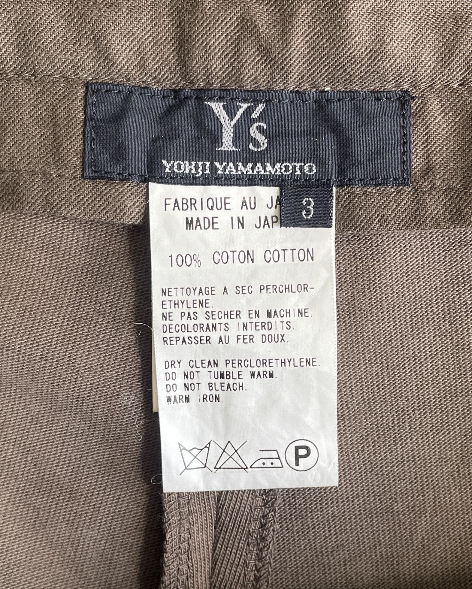 Yohji Yamamoto Y's Yohji Yamamoto Classic Pants Size US 30 / EU 46 - 3 Thumbnail