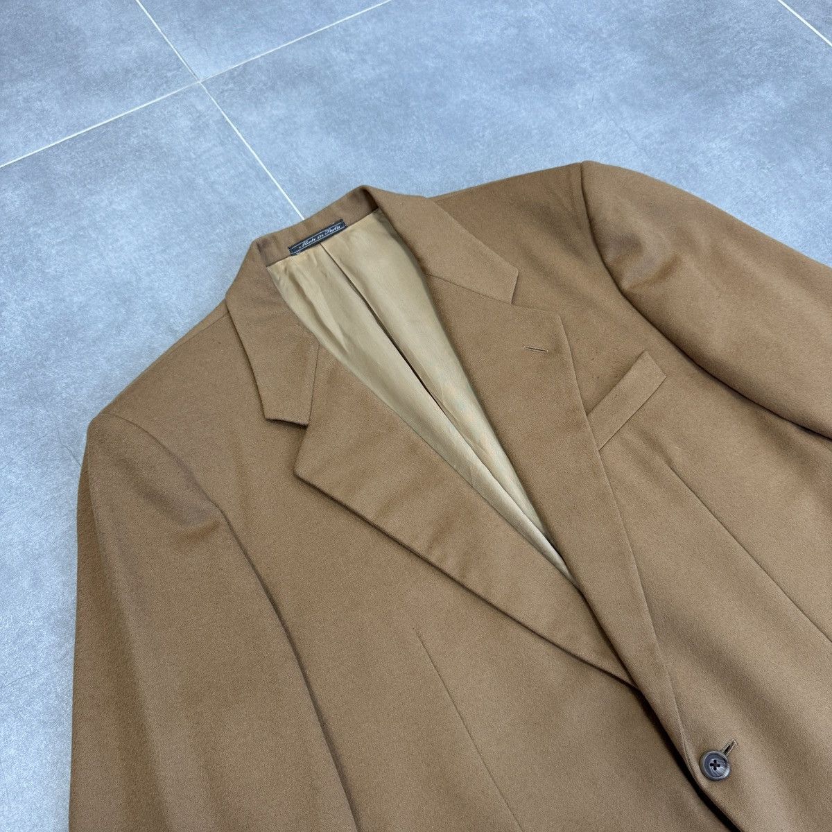 Corneliani Corneliani Linea Sartoria Wool Cashmere Blazer Men Size 52R Size 52R - 9 Thumbnail