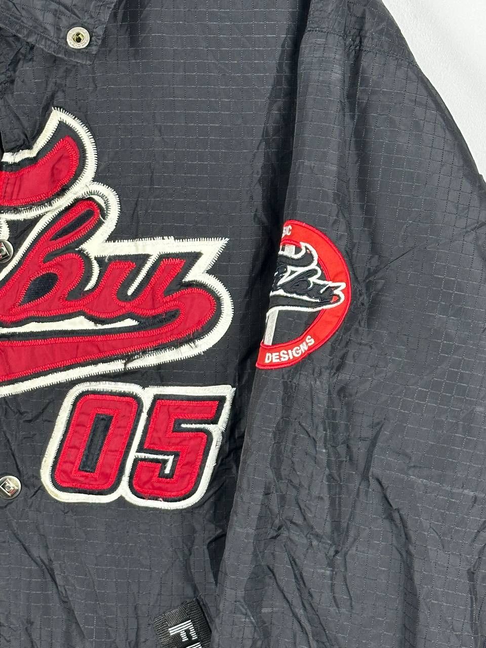 Fubu Vintage Fubu Bomber Jacket Varsity 05 Hip Hop 2000s Size US XL / EU 56 / 4 - 4 Thumbnail