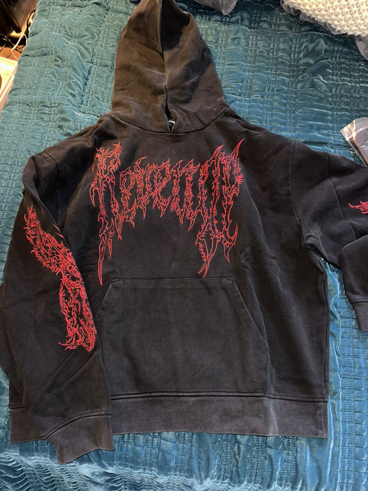Revenge Renaissance Embroidered Hoodie Size US L / EU 52-54 / 3 - 1 Thumbnail