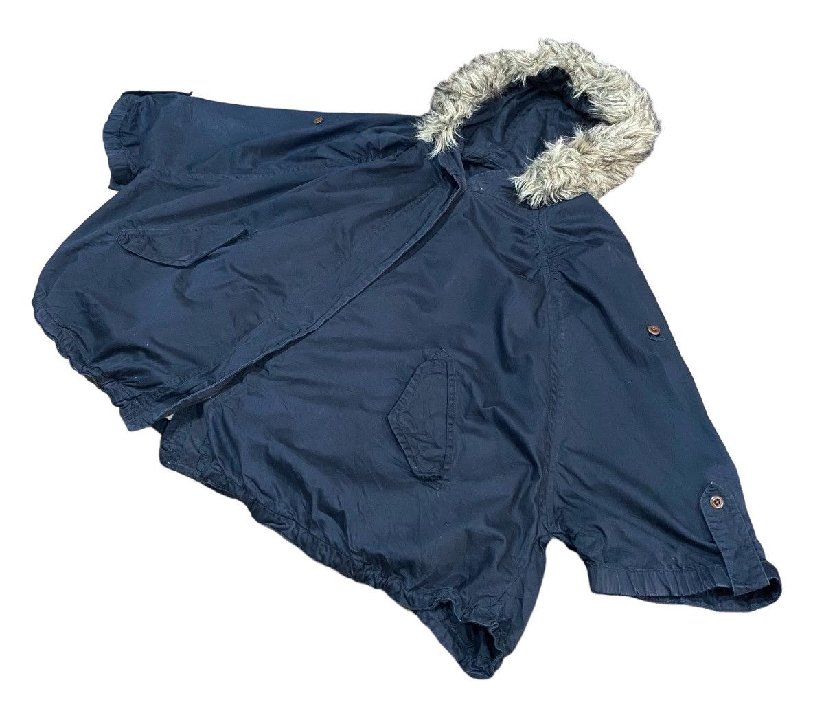 Gap Rare GAP Poncho Zipper Hoodie Nice Design Size S / US 4 / IT 40 - 5 Thumbnail