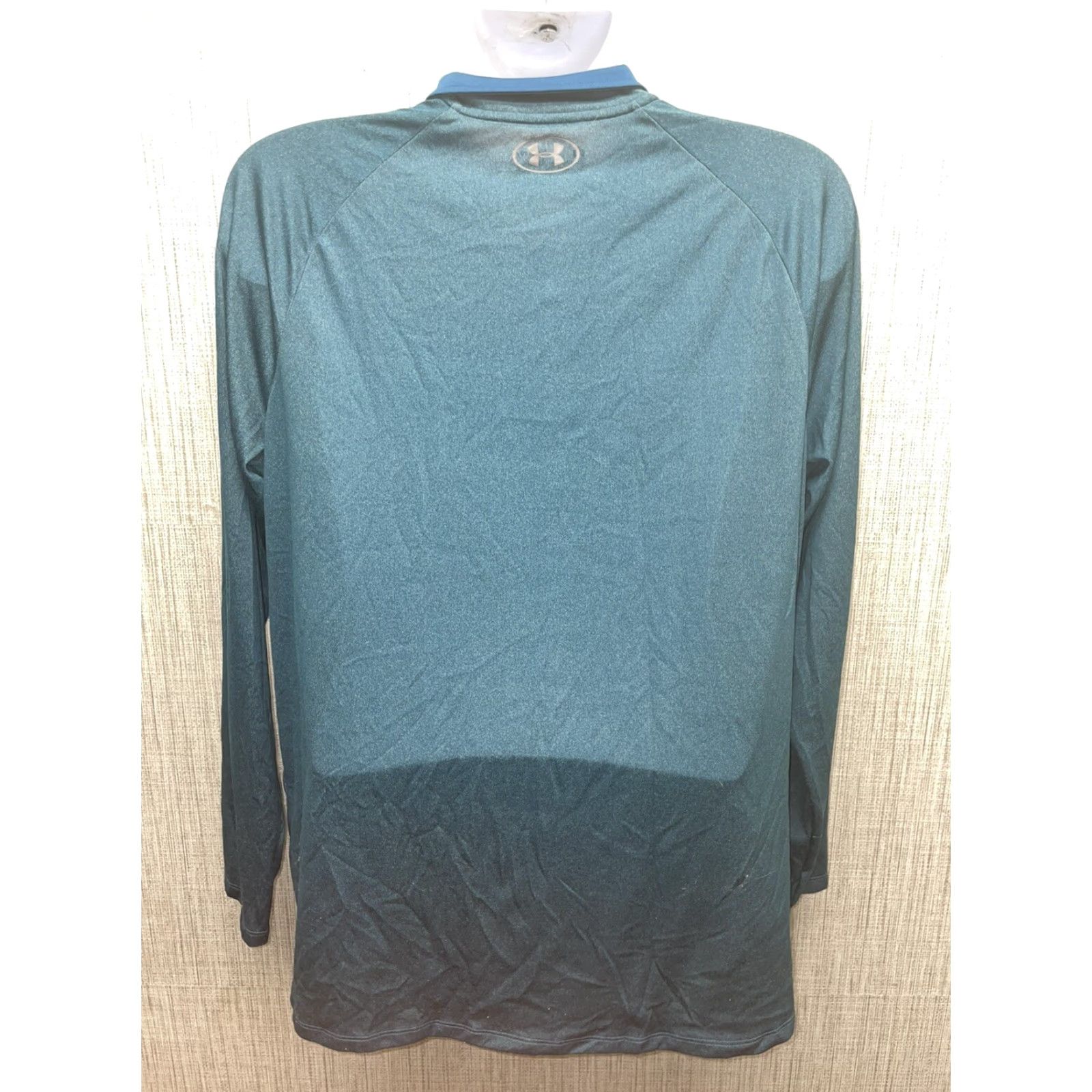 Under Armour Under Armour Loose HeatGear Teal Half-Zip Pullover Mens XL Pullover Dark Teal Activewear Mens XL Size US XL / EU 56 / 4 - 7 Thumbnail