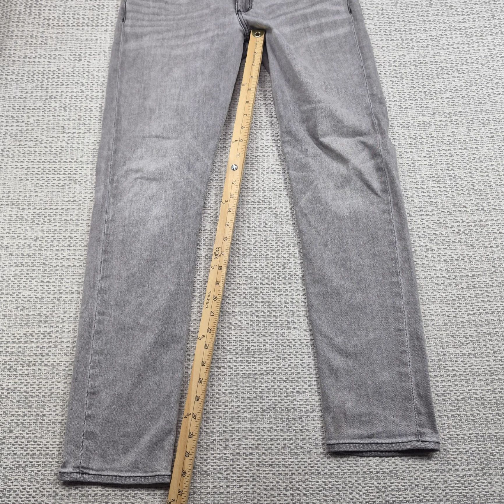 Rag & Bone rag & bone Fit 2 Jeans Mens 31x32 Gray Slim Straight Medium Wash Denim Pants Size US 31 - 6 Thumbnail