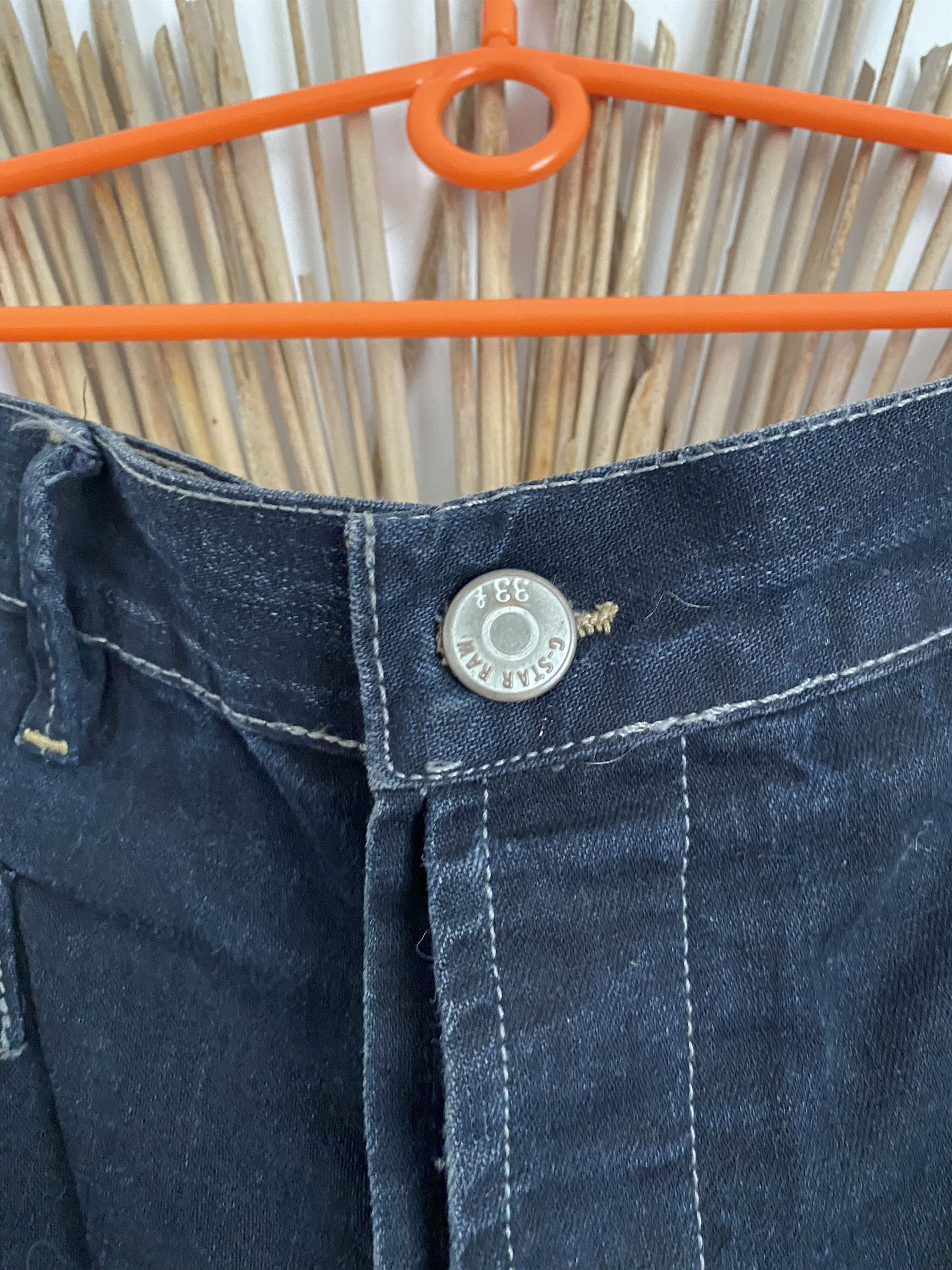 G-Star G-star raw 3301 vintage big logo denim jeans Size US 34 / EU 50 - 7 Thumbnail