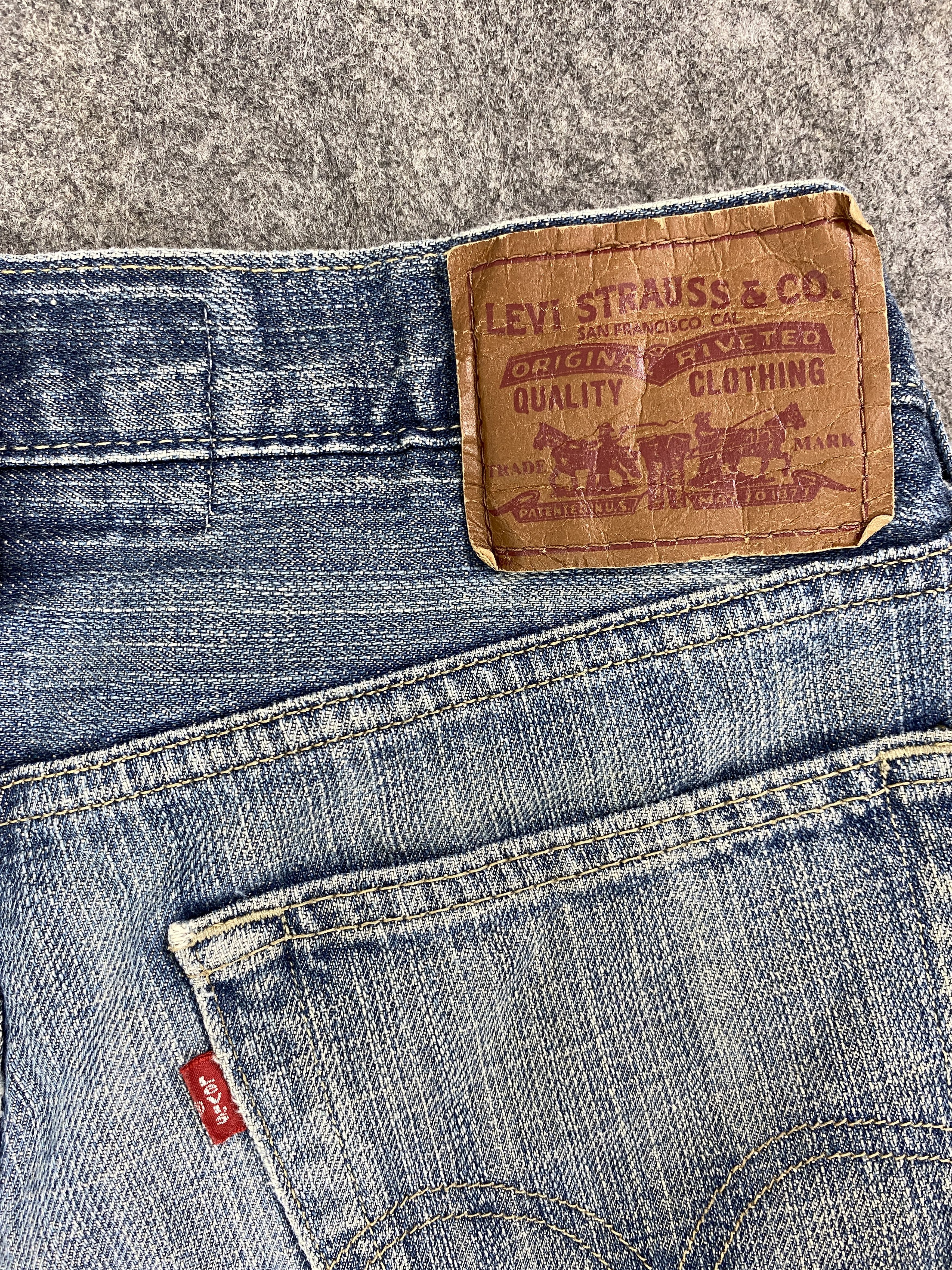 Levi's Distressed Blue Vintage Levi's 527 Flared 33x31.5 -JN1755 Size US 33 - 8 Thumbnail