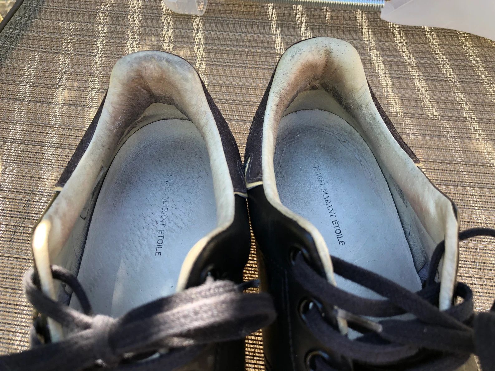Isabel Marant ISABEL MARANT ÉTOILE Bart Flame Low Top Leather Sneakers Size US 8 / IT 38 - 6 Thumbnail