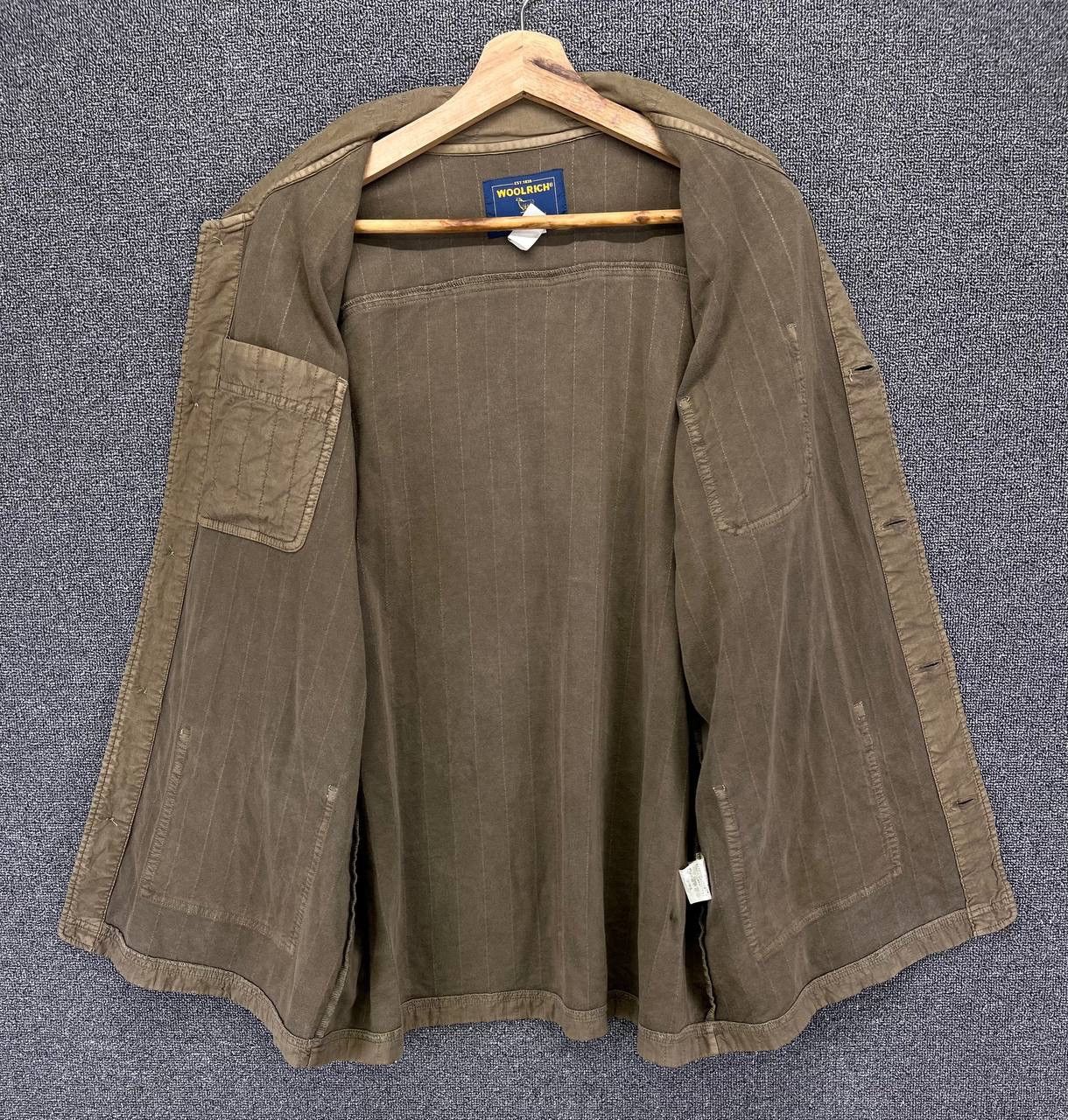 Vintage Vintage Woolrich Rare Button Up Chore Jacket Size US M / EU 48-50 / 2 - 5 Thumbnail