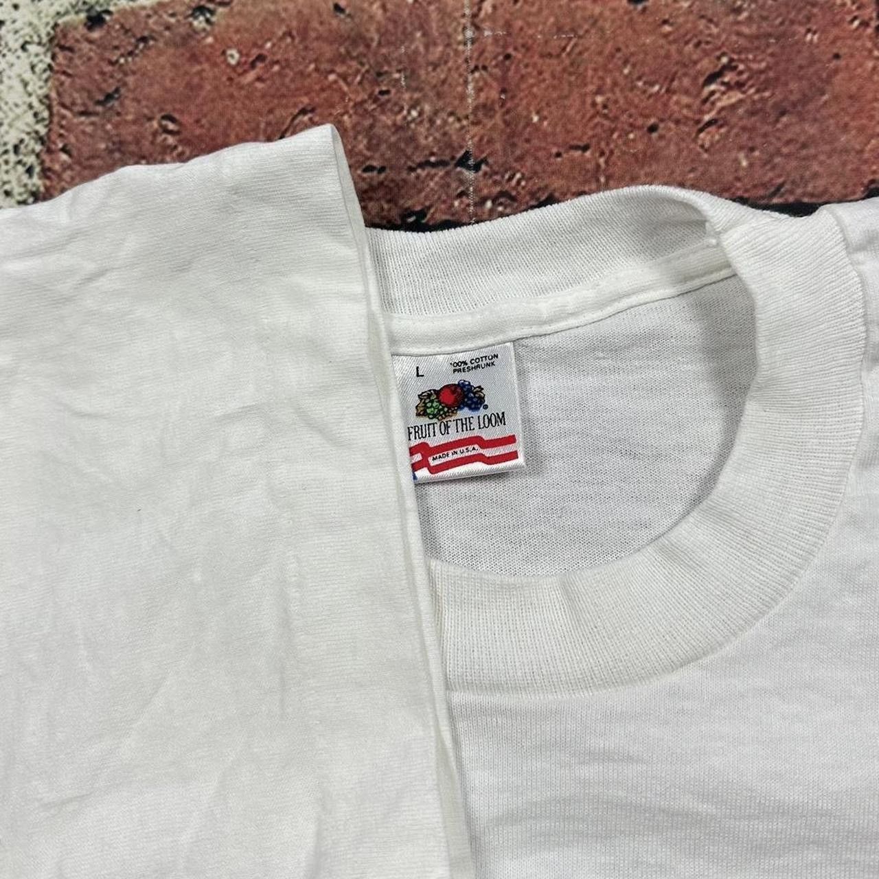 Vintage Vtg Virgin Mary Prayer Medjugorje Tee Single Stitch Religion Size US L / EU 52-54 / 3 - 5 Thumbnail
