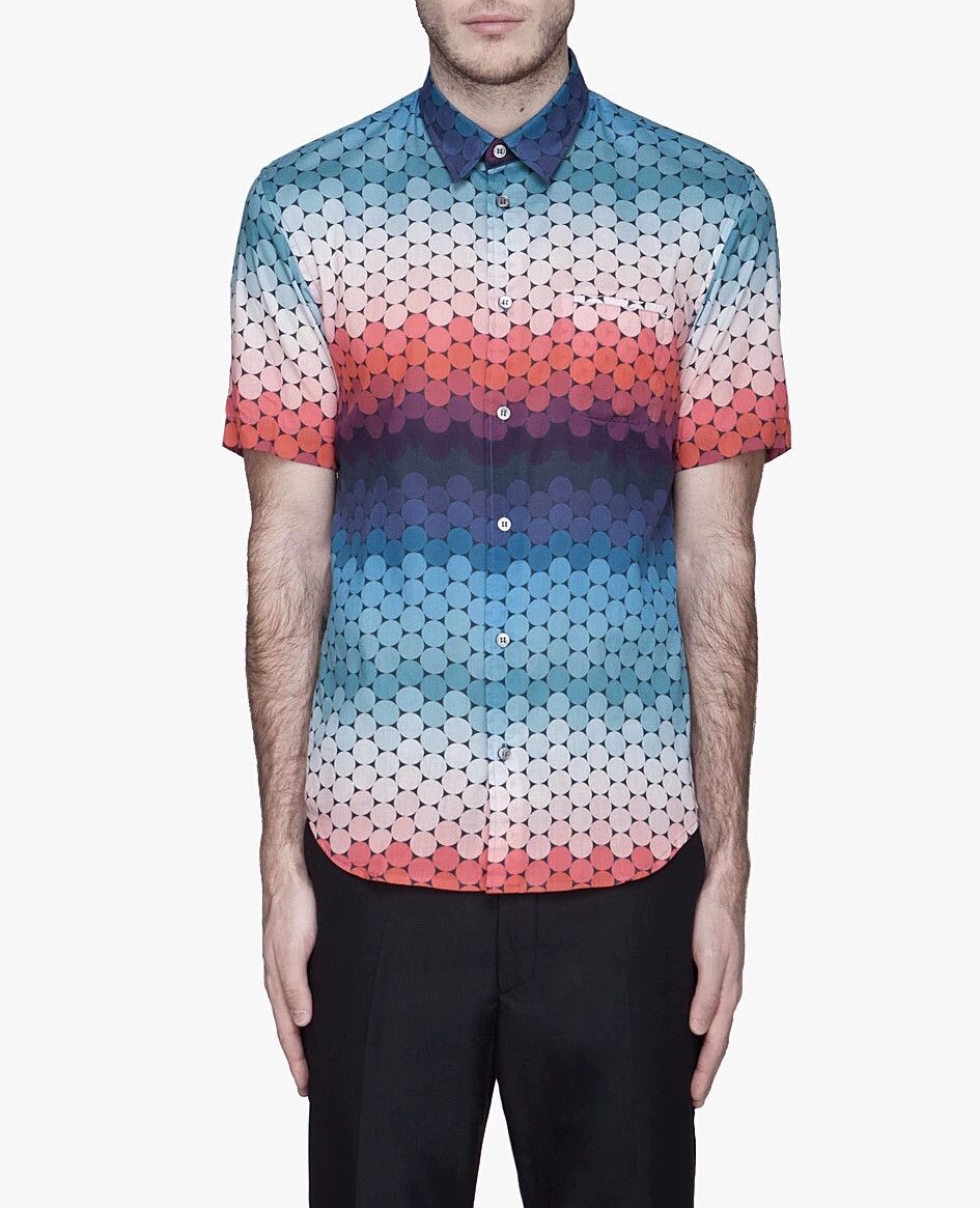 Jonathan Saunders Jonathan Saunders Rainbow Pixel Shirt Size US M / EU 48-50 / 2 - 1 Thumbnail