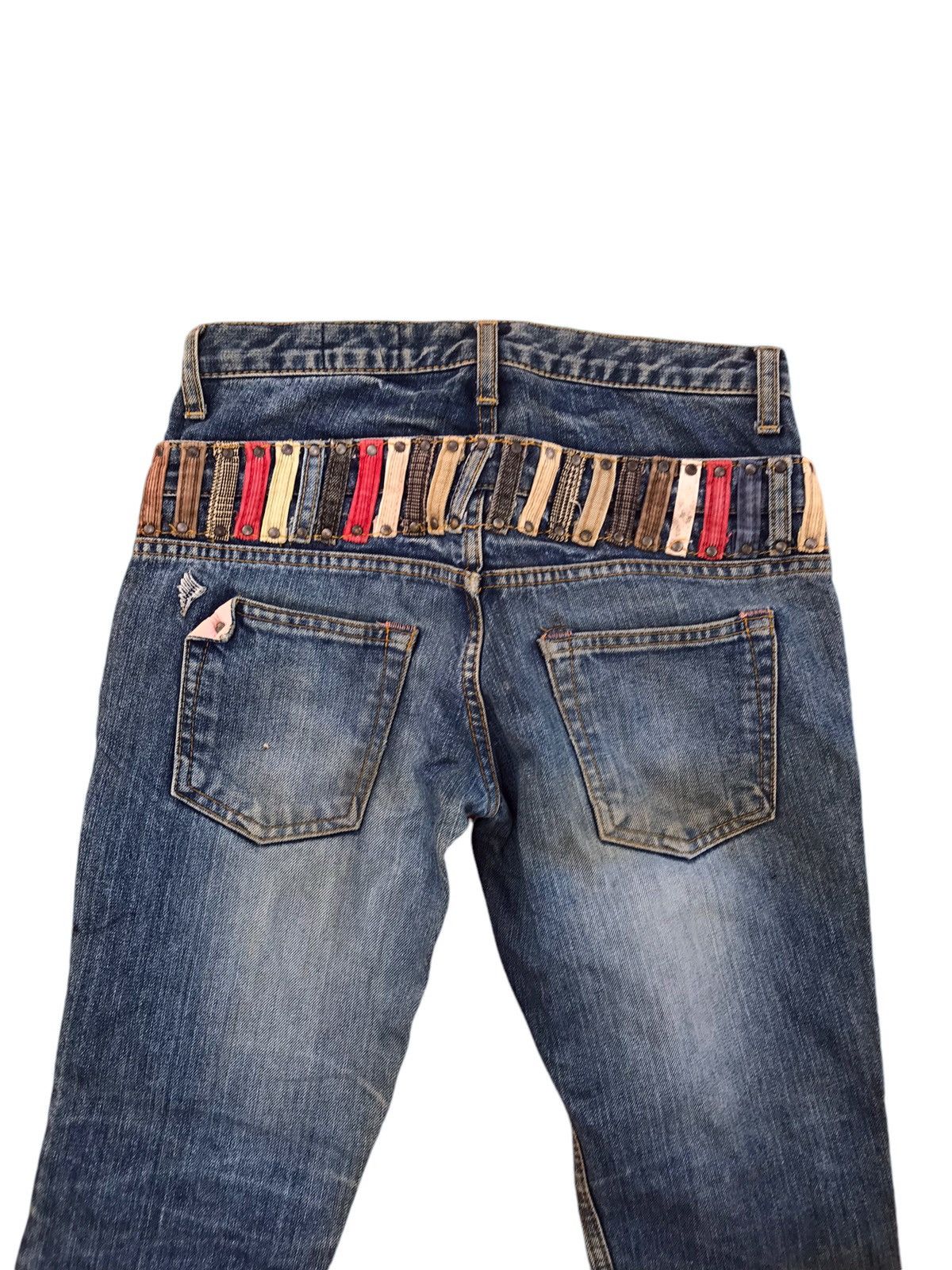 If Six Was Nine × Japanese Brand VINTAGE ANTGAUGE TWO WAIST IF SIX WAS NINE DISTRESSED DENIM Size US 29 - 10 Thumbnail