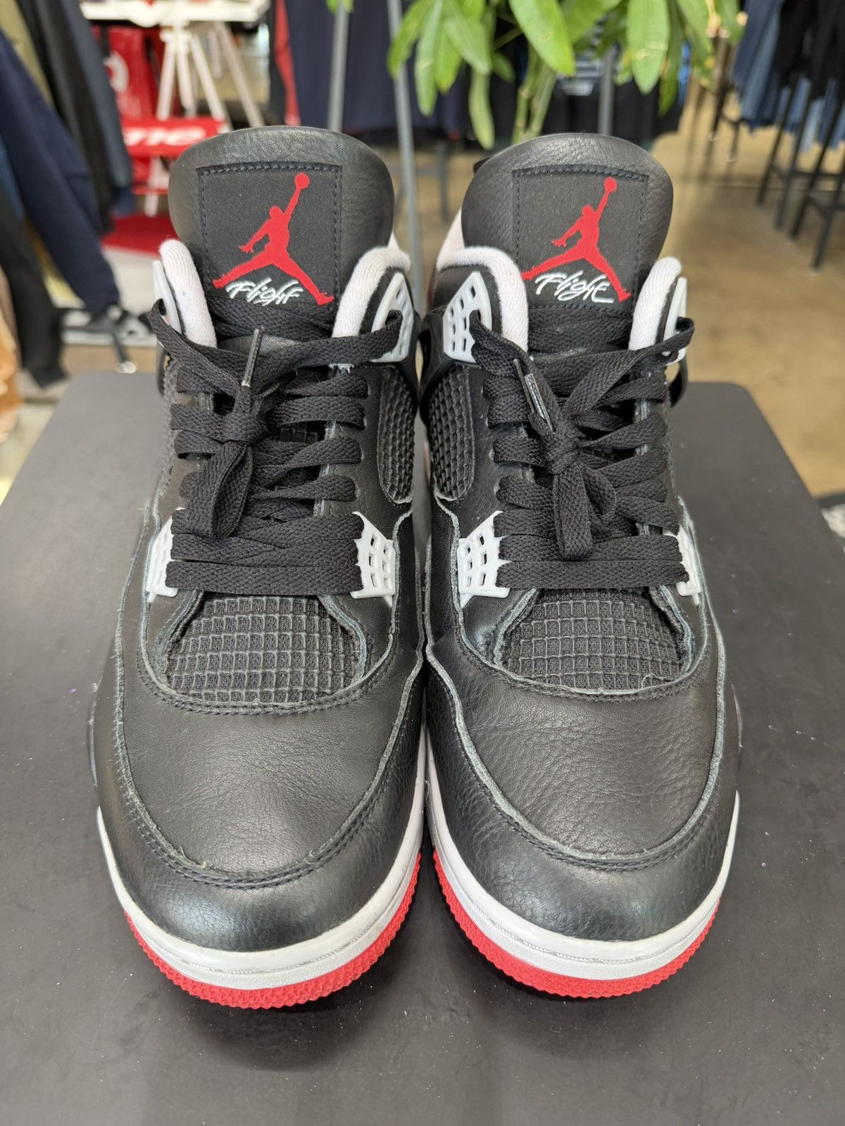 Jordan Brand Air Jordan 4 Bred Reimagined Size 11.5 (2024) Size US 11.5 / EU 44-45 - 2 Thumbnail