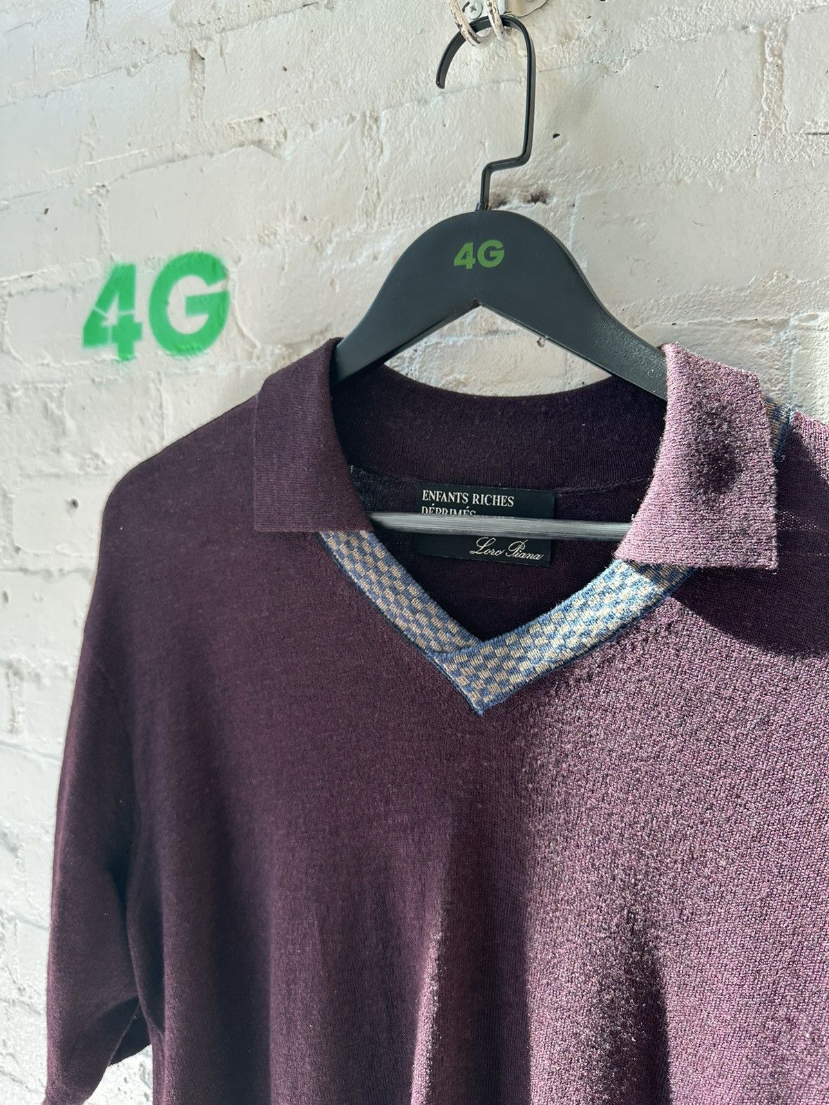 Enfants Riches Deprimes × Loro Piana ERD LORO PIANNA WOLL SHIRT SZ L-XL Size US L / EU 52-54 / 3 - 2 Thumbnail