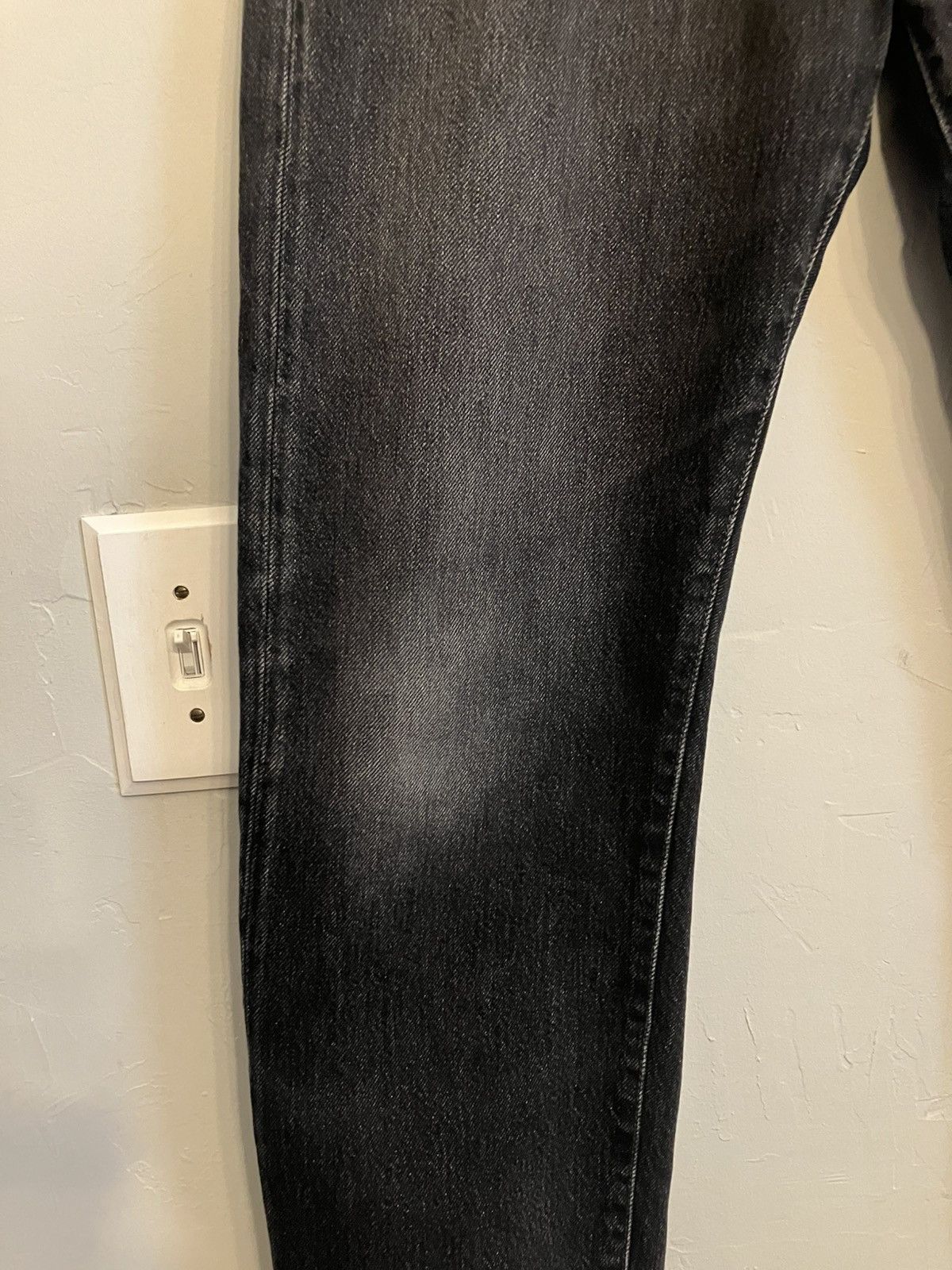 Acne Studios Acne Studios 1996 Vintage Black Regular Fit Jeans (SS22) Size US 34 / EU 50 - 3 Thumbnail