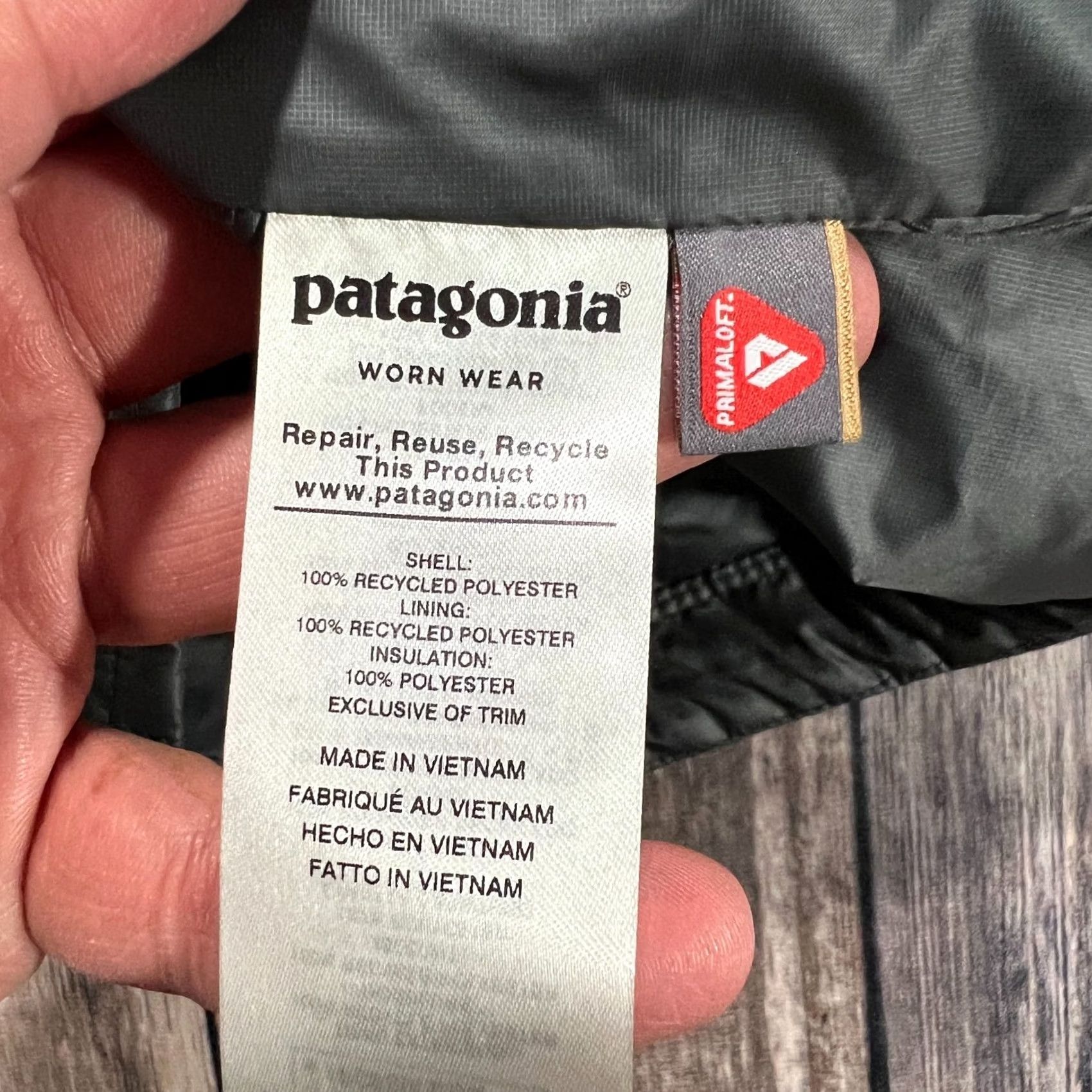 Patagonia VINTAGE? No, not vintage. Patagonia Nano Puff Vest Primaloft Insulated Full Zip XL Men Grey Jacket NWT Size US XL / EU 56 / 4 - 5 Thumbnail