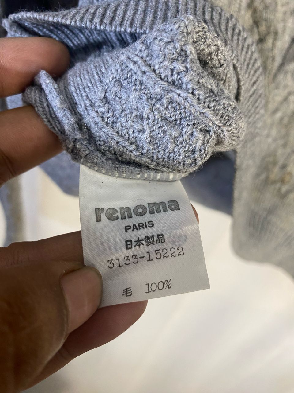 Designer × Renoma Unisex 🔥Renoma paris sport club knitwear Size L / US 10 / IT 46 - 5 Thumbnail