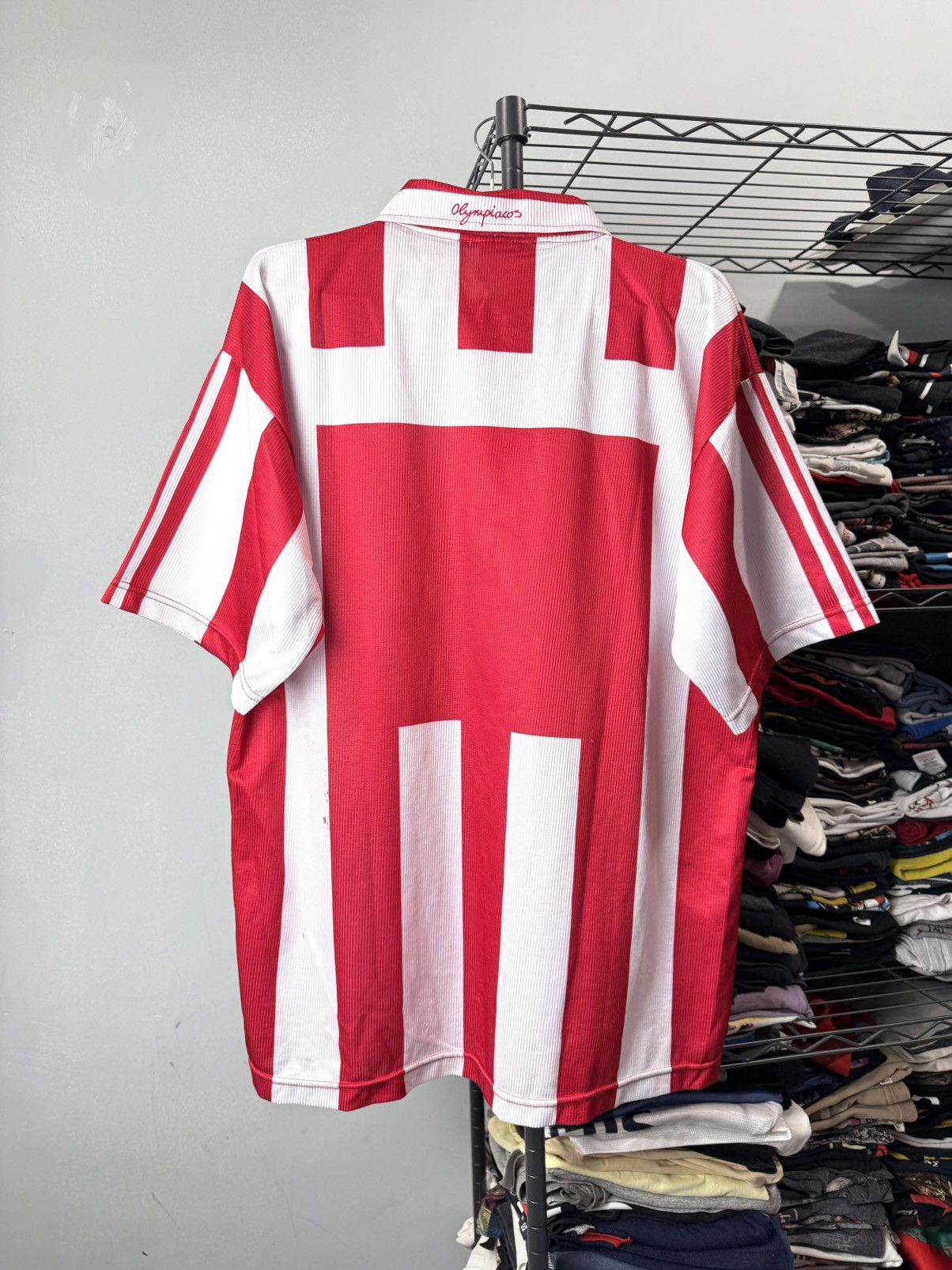 Vintage Rare Vintage 90’s Olympiacos Greece Soccer Jersey Football Size US XL / EU 56 / 4 - 7 Thumbnail