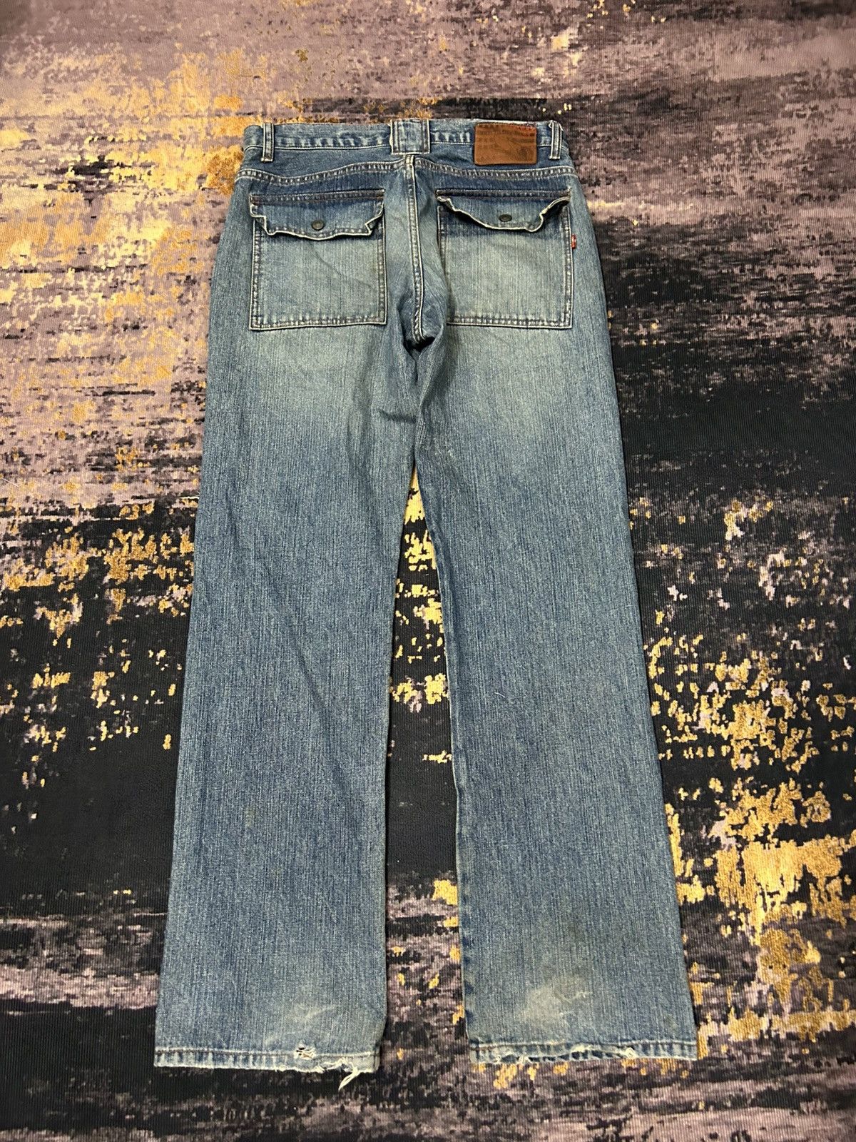 Japanese Brand Kissmark Japan 6 Pocket Rippert Jeans Size US 33 - 6 Thumbnail