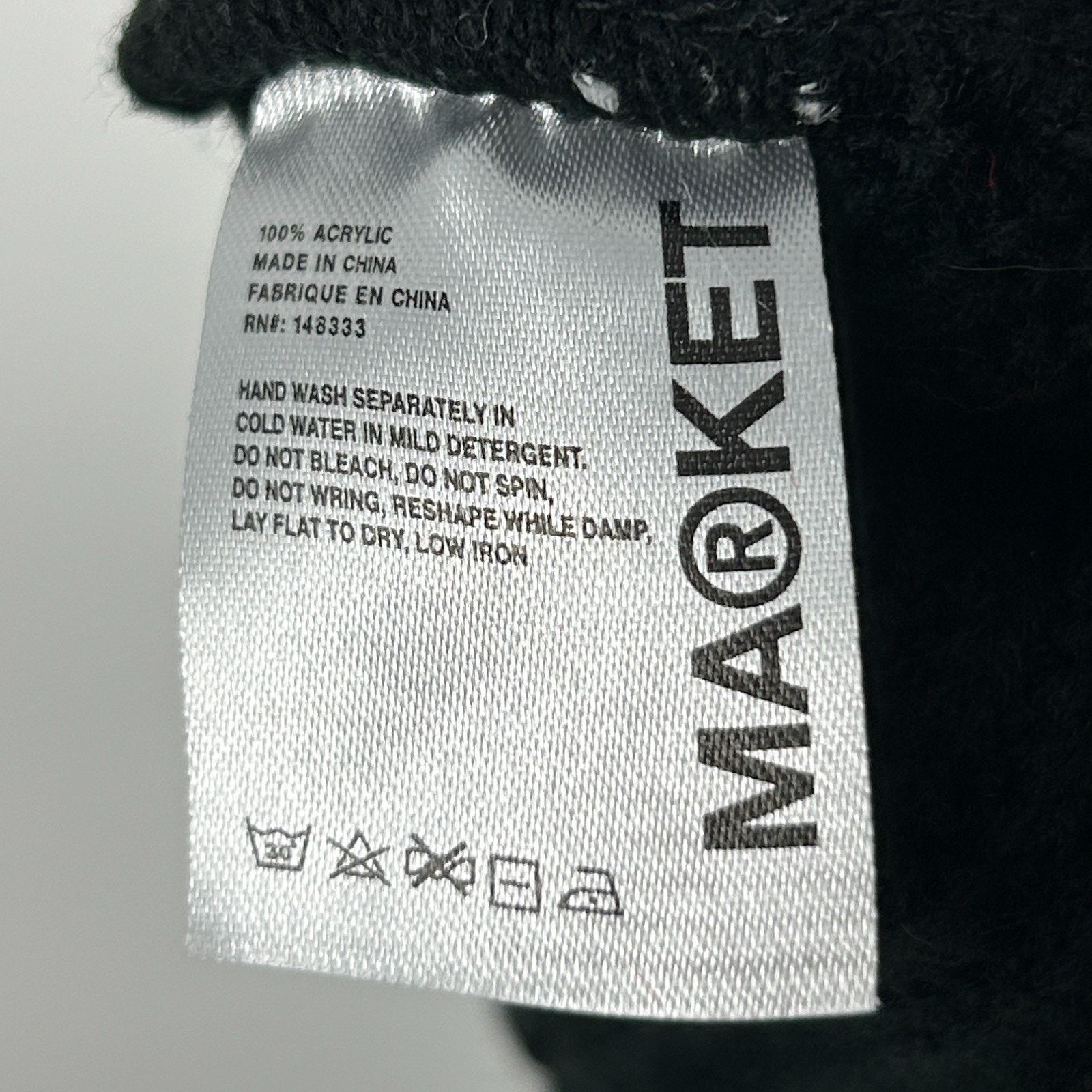 Market Chinatown Market Studios Rose Beanie Winter Hat Toque Size ONE SIZE - 8 Thumbnail
