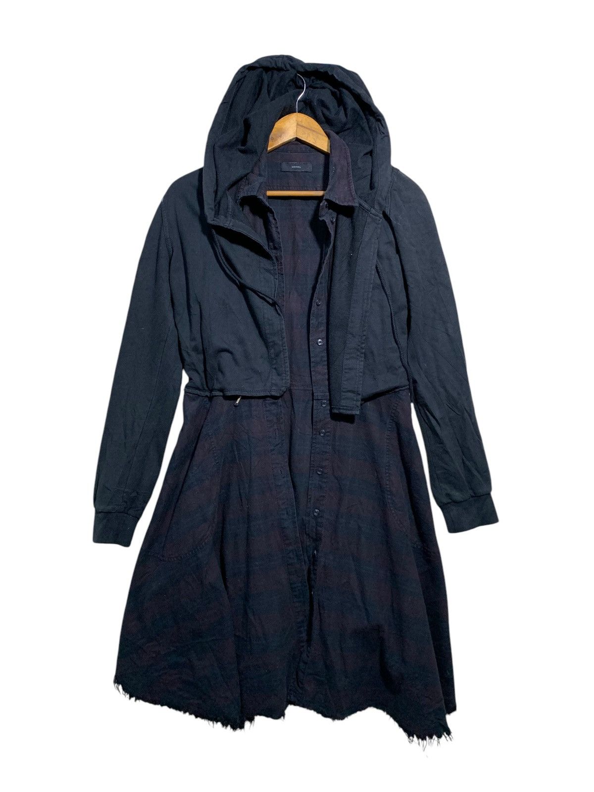 Diesel 🔥DIESEL HOODIE MAXI DRESS Size M / US 6-8 / IT 42-44 - 1 Thumbnail