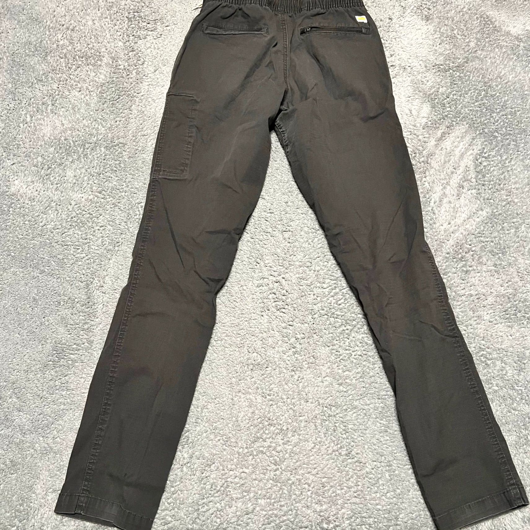 Vuori Vuori Climber Pants Men Small Gray Ripstop V412 Tapered Stretch Hiking Casual Cargo Inseam 29 in Mens Regular Size S Size US 29 - 3 Thumbnail
