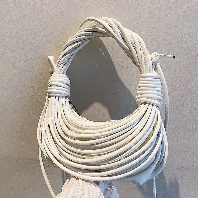 Other Streetwear Rope Knotted Half-Moon Bag Size ONE SIZE - 2 Thumbnail