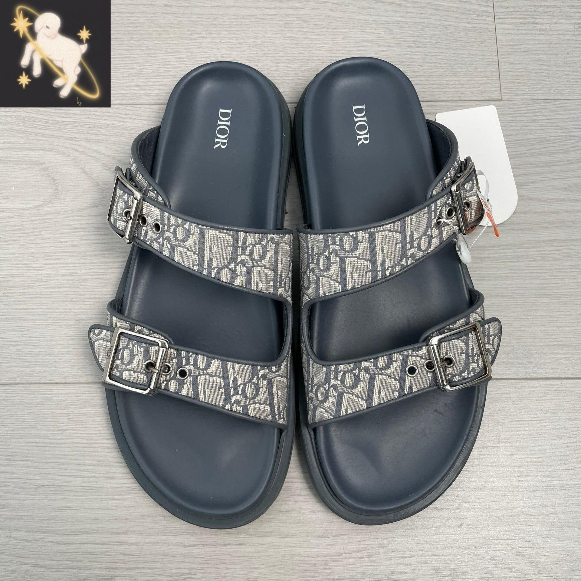Dior Dior Leather Sandals 44 Men Size US 10.5 / EU 43-44 - 1 Thumbnail