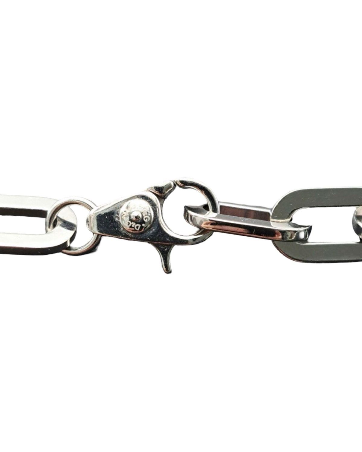 Dolce & Gabbana 3D Razor Chain Link Necklace Size ONE SIZE - 4 Thumbnail