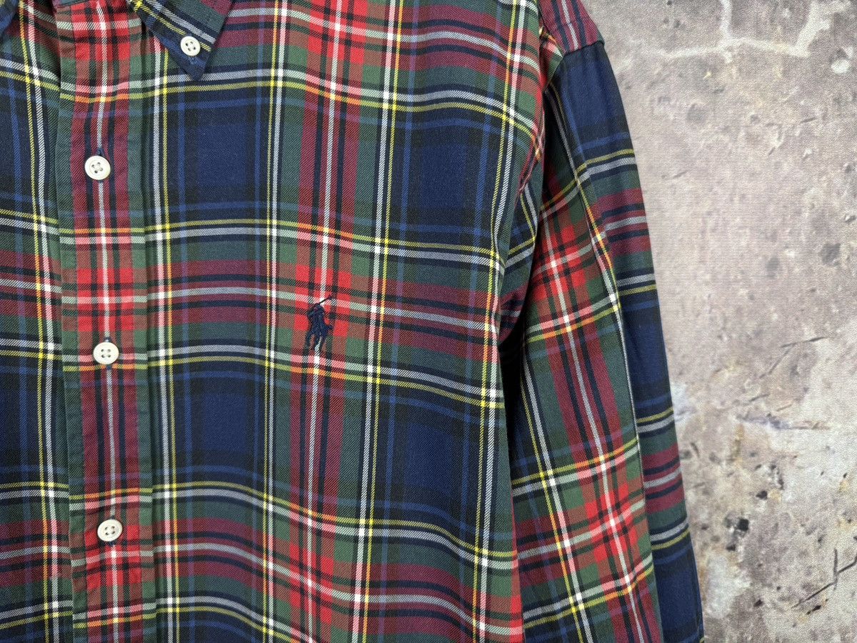 Polo Ralph Lauren Polo Ralph Lauren Plaid Button Down Shirt Custom Fit Size US XL / EU 56 / 4 - 5 Thumbnail