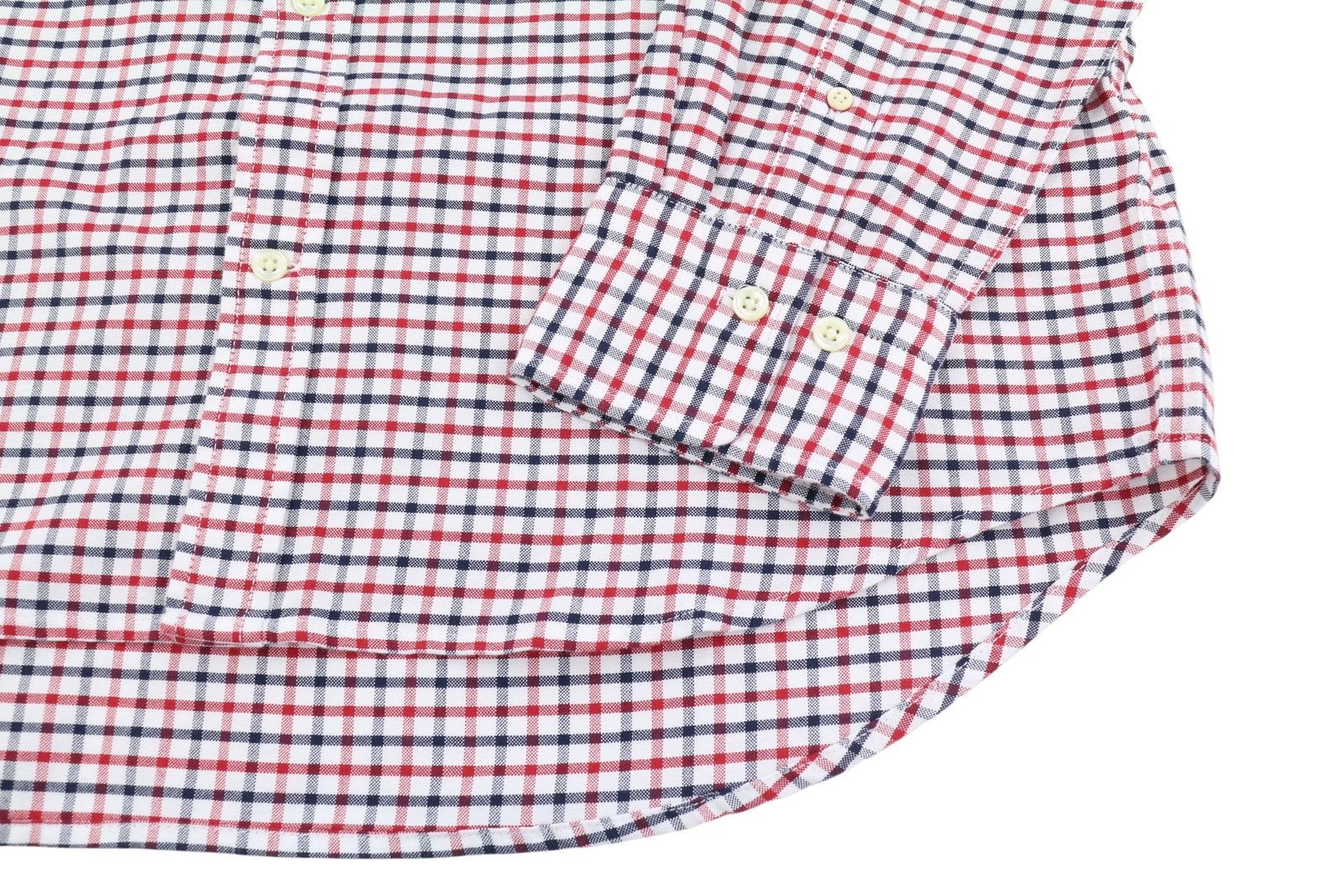 Gant OXFORD TATTERSALL L Equestrian Red Button-Down 87494 Size US L / EU 52-54 / 3 - 5 Thumbnail