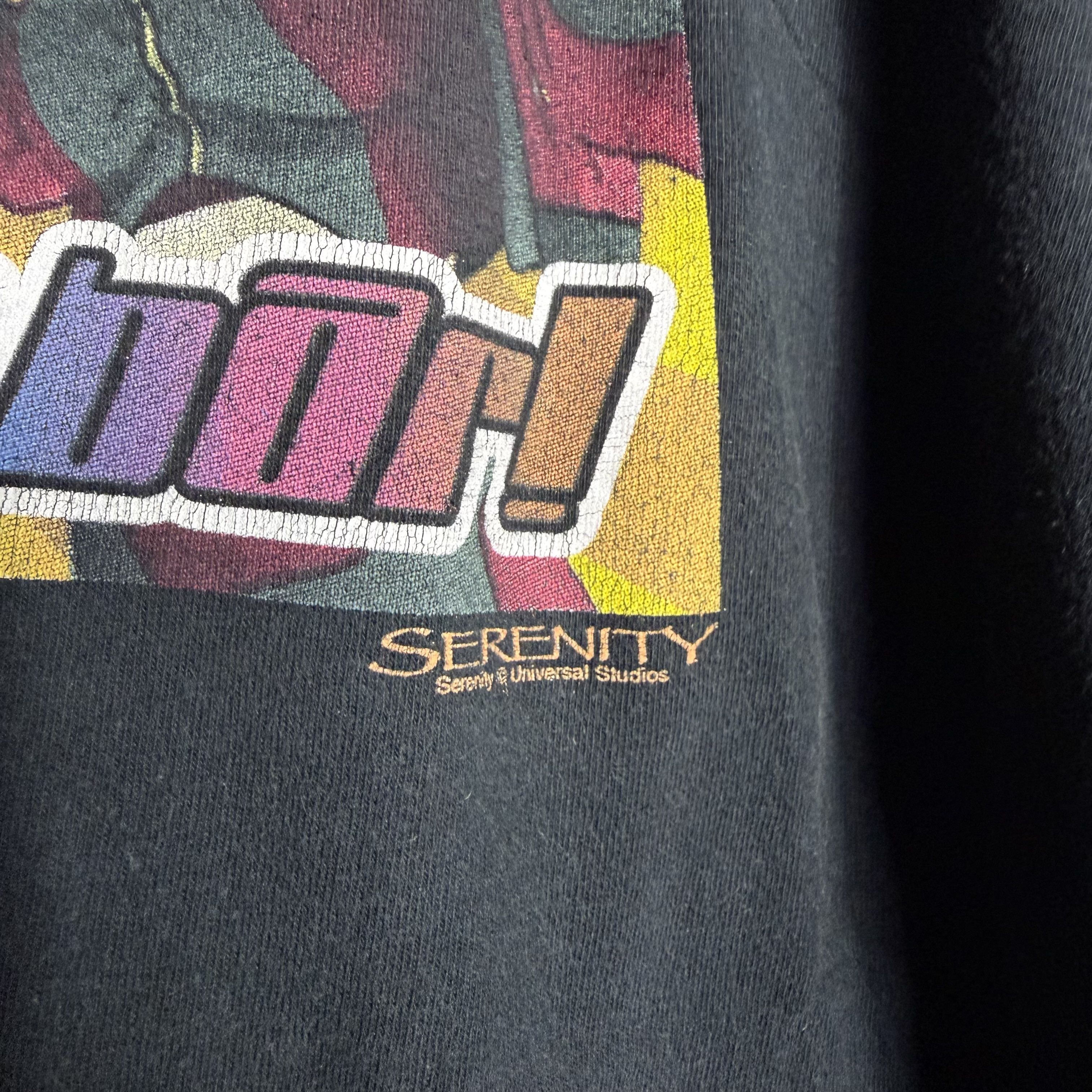 Universal Studios 🔥RARE🔥Vtg Serenity Girls Juniors Universal Studio T-shirt Size US XXL / EU 58 / 5 - 4 Thumbnail