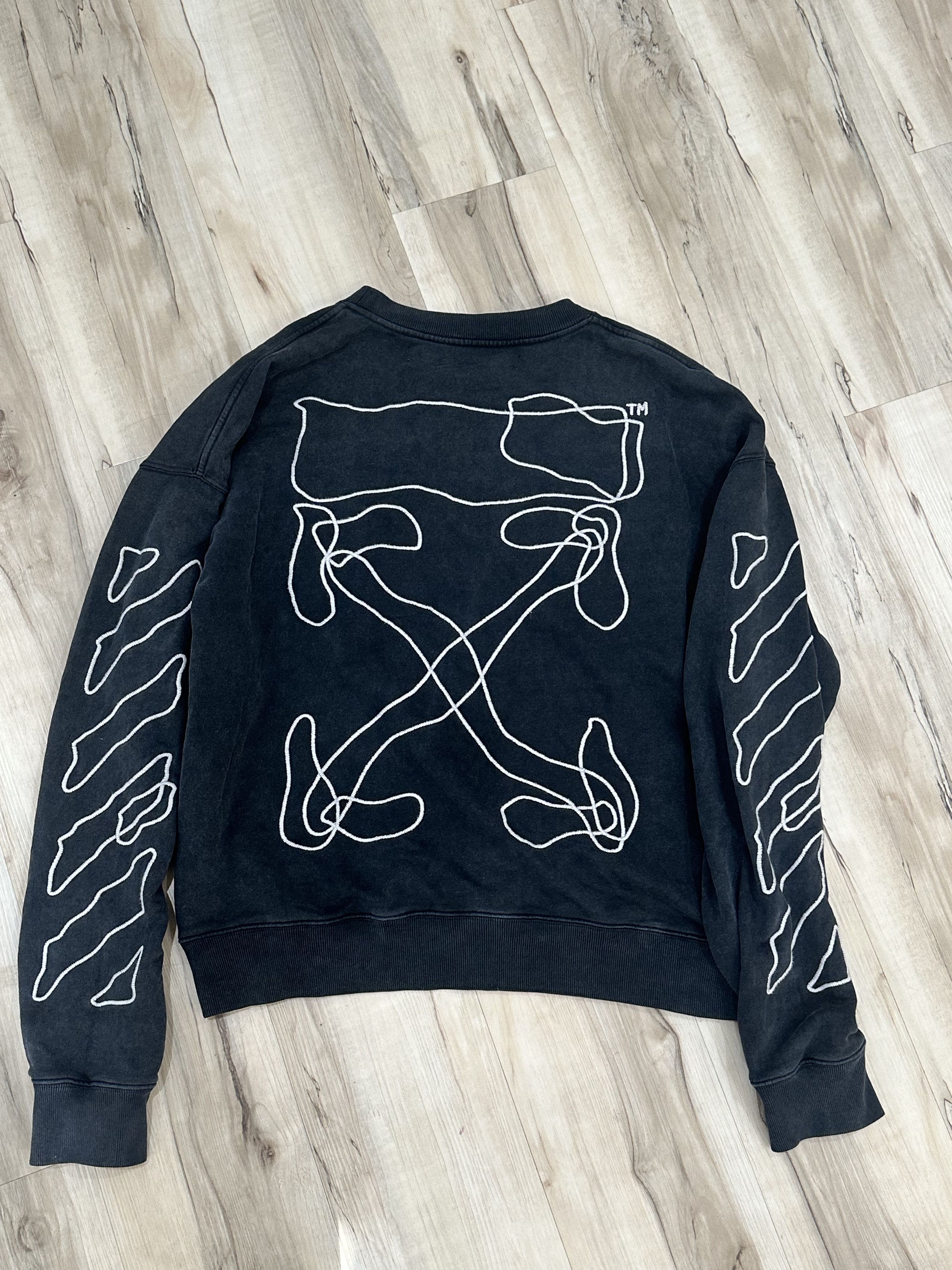Off-White Off-White Virgil Abloh Crewneck 2013 XL Rare Size US XL / EU 56 / 4 - 1 Thumbnail