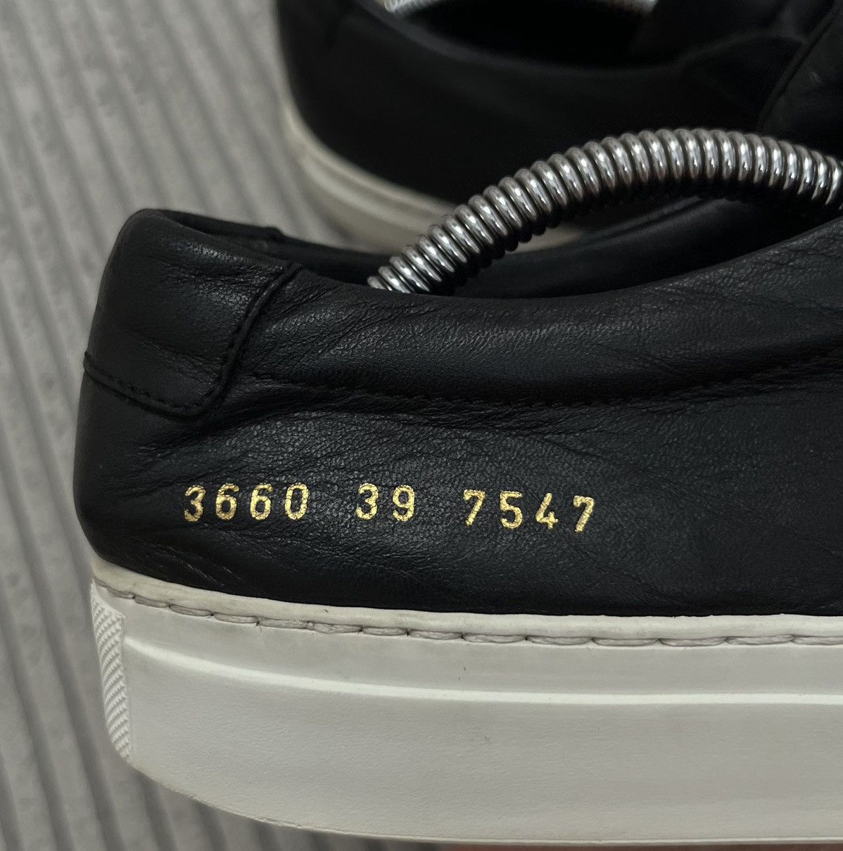 Common Projects Common Projects Achilles Low Leather Sneakers Size US 9 / IT 39 - 8 Thumbnail
