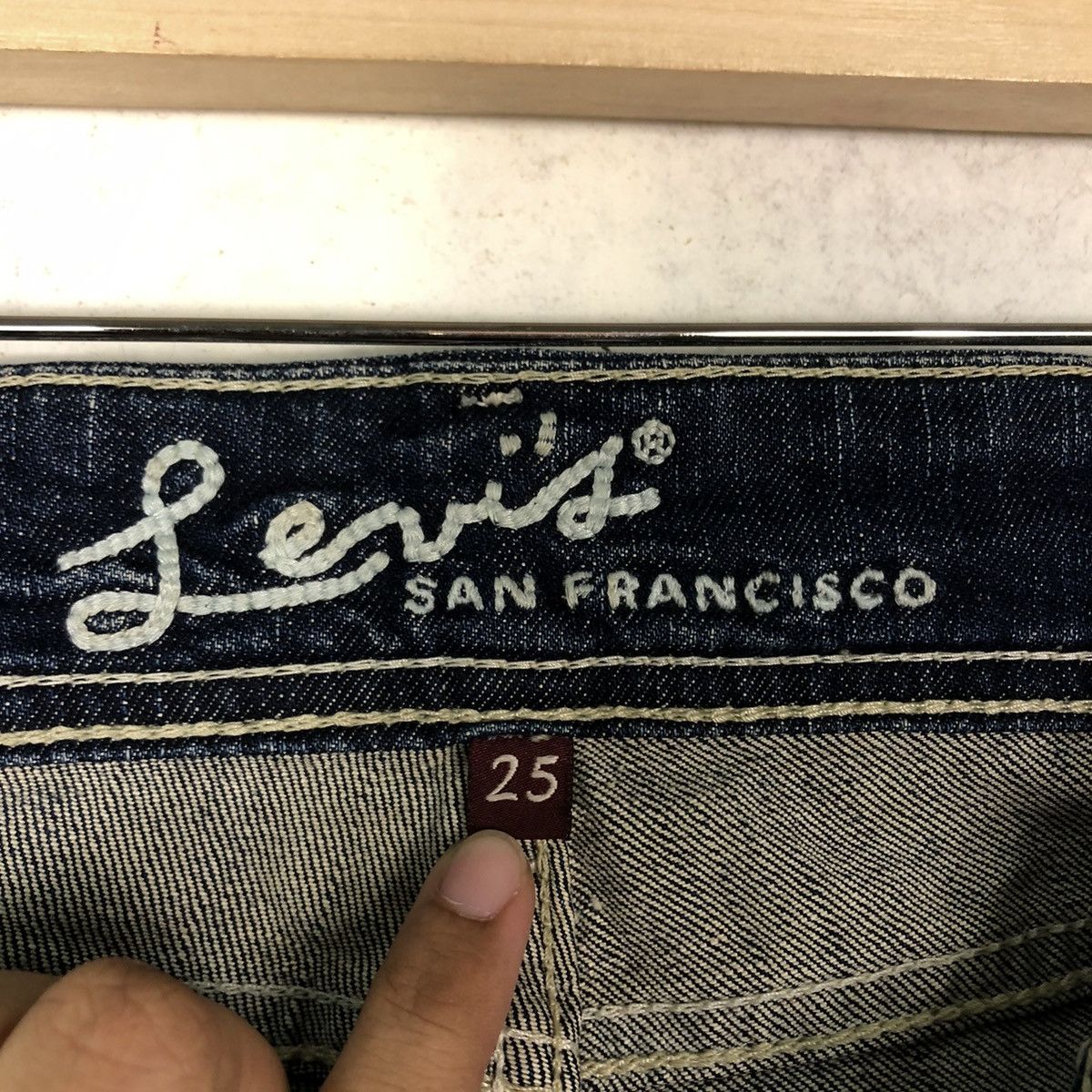 Levi's 🔥VINTAGE JEANS DENIM LEVI’S FRANCISCO Size 28" / US 6 / IT 42 - 17 Thumbnail