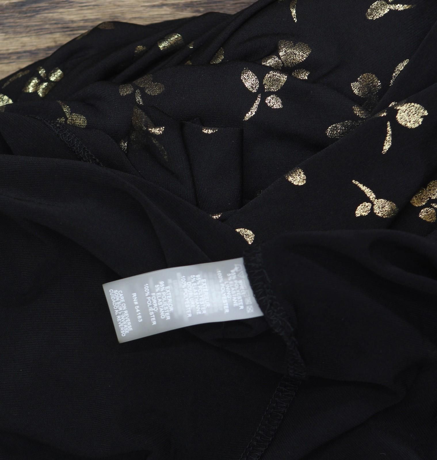 Tommy Hilfiger Nwt Tommy Hilfiger Sleeve Fit Flare Dress Black / Gold 16 Size XXL / US 16-18 / IT 52-54 - 5 Thumbnail