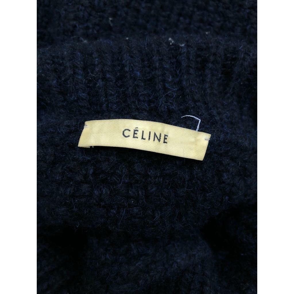 Celine Phoebe Philo Oversized Cashmere Cropped Sweater Size XS / US 0-2 / IT 36-38 - 4 Thumbnail